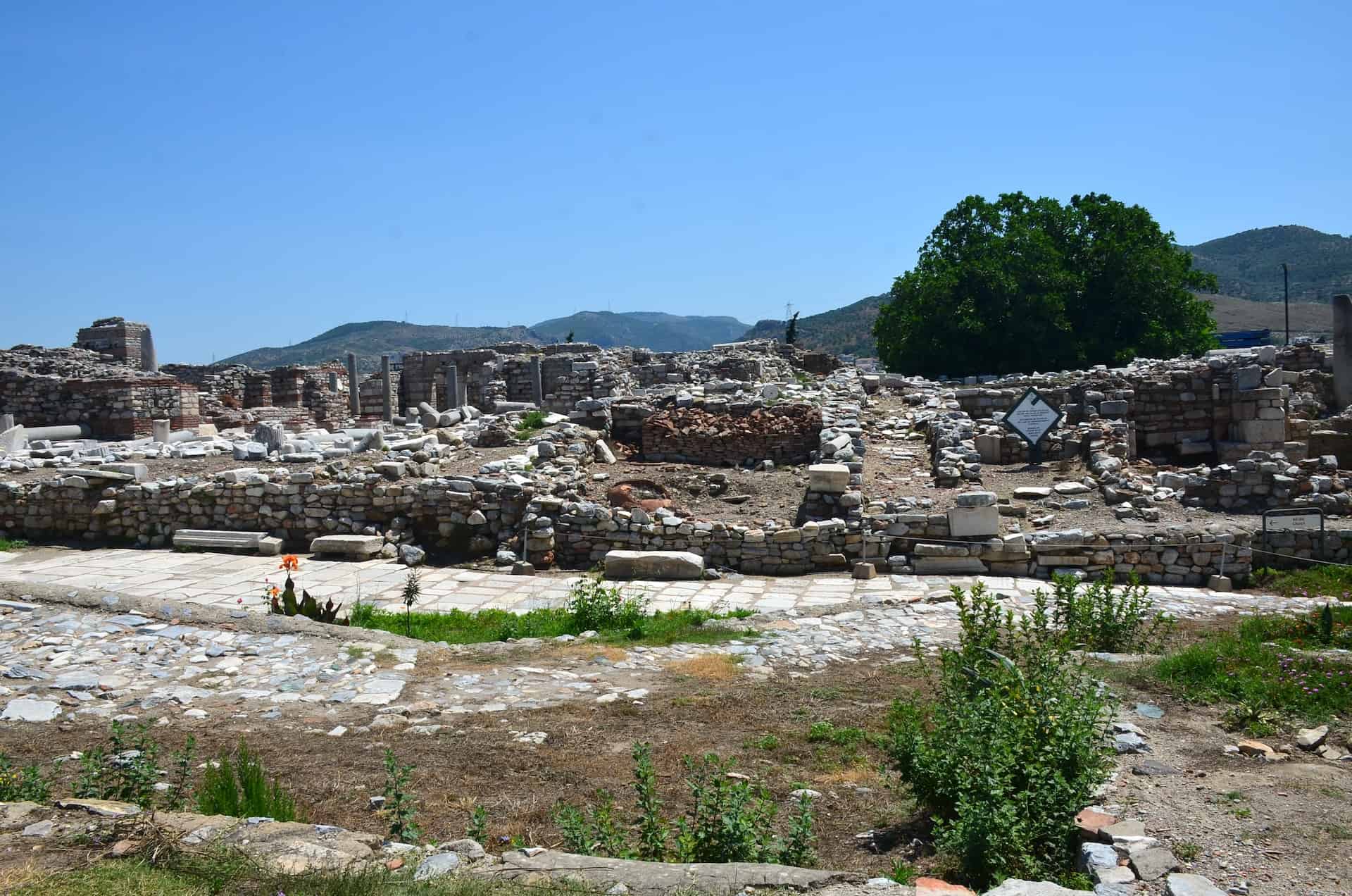 Byzantine period homes and shops