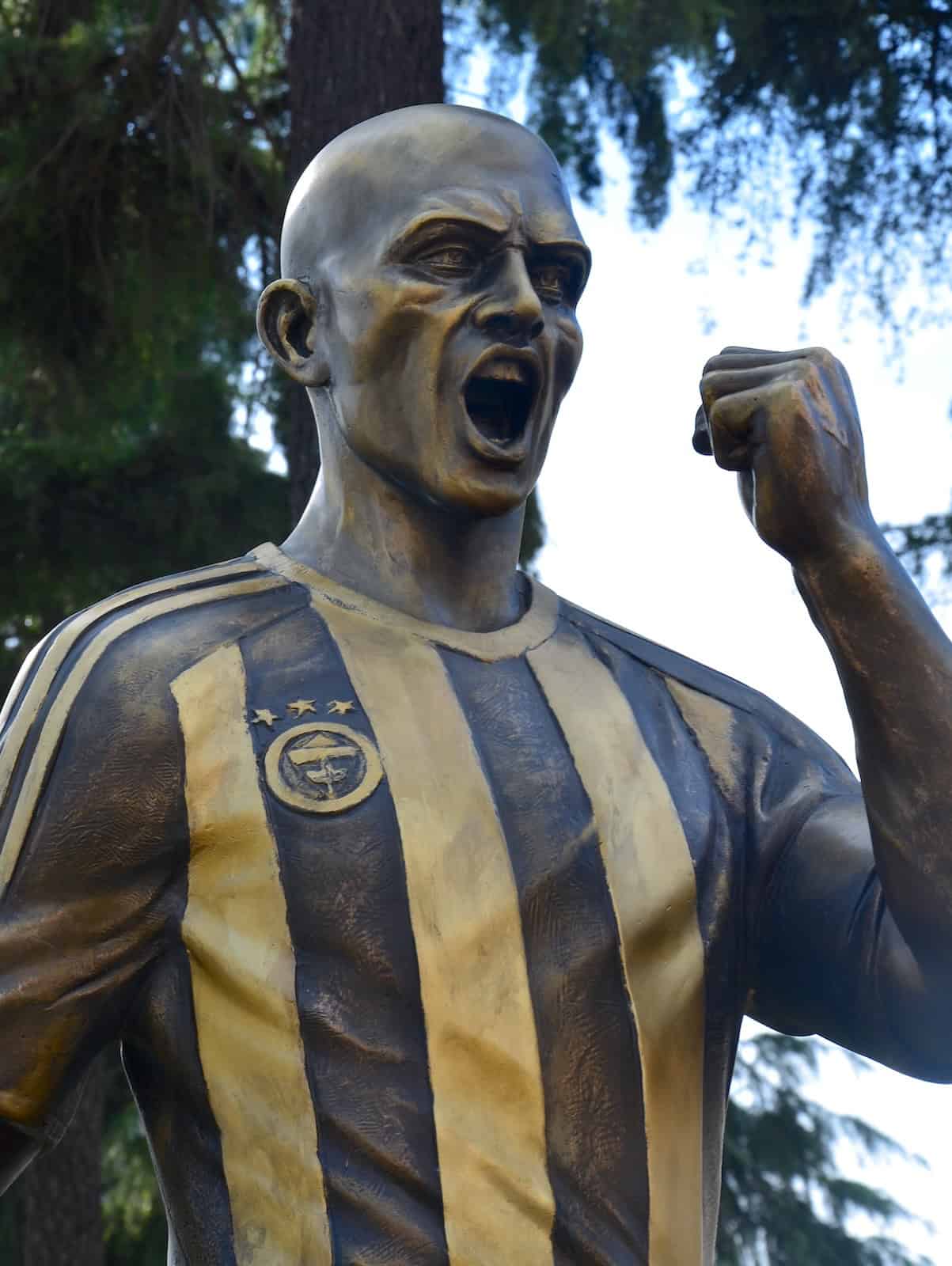 Alex de Souza monument in Yoğurtçu Park, Kadıköy, Istanbul, Turkey