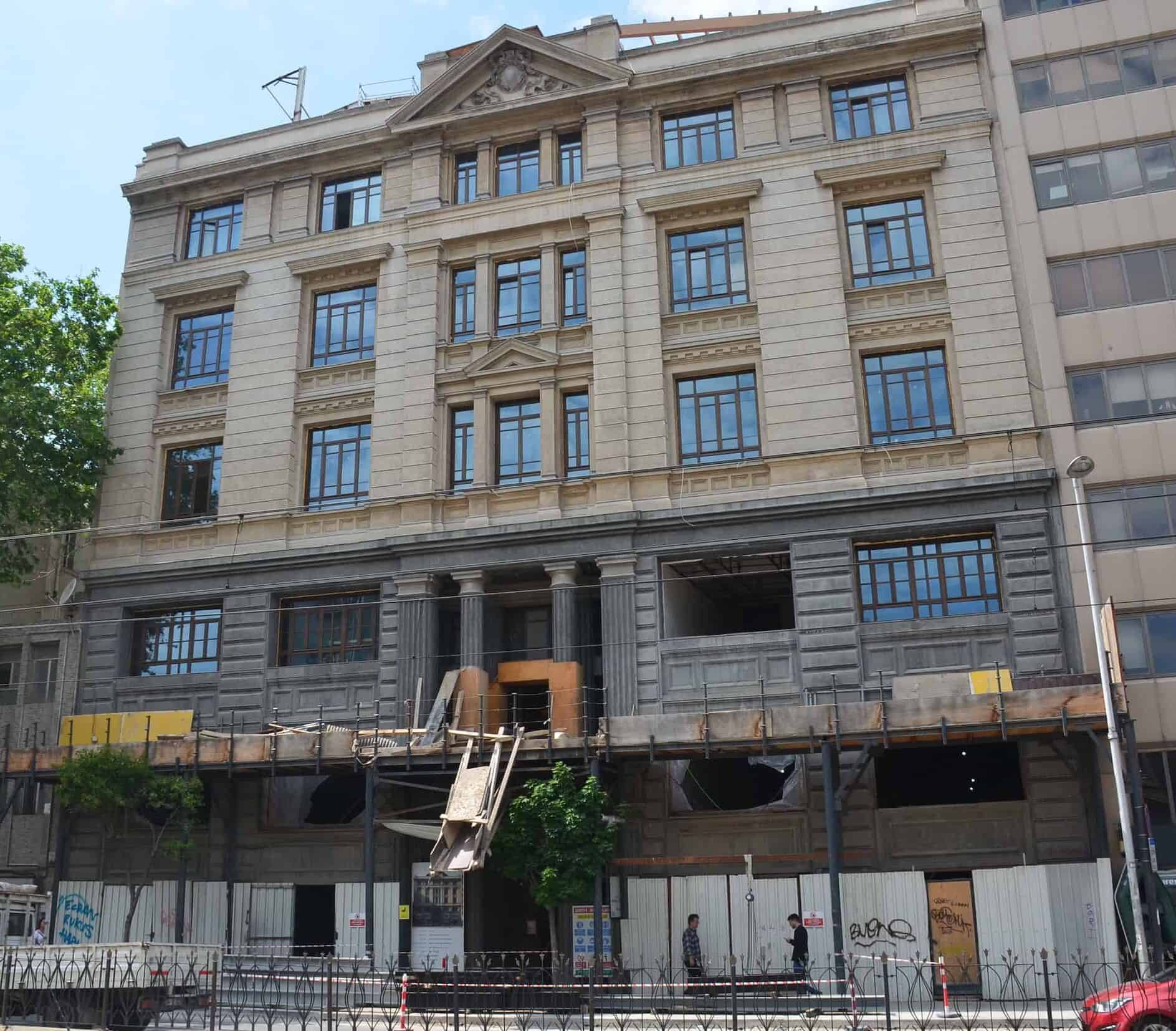 Galata Greek Primary School in Karaköy, Istanbul, Turkey