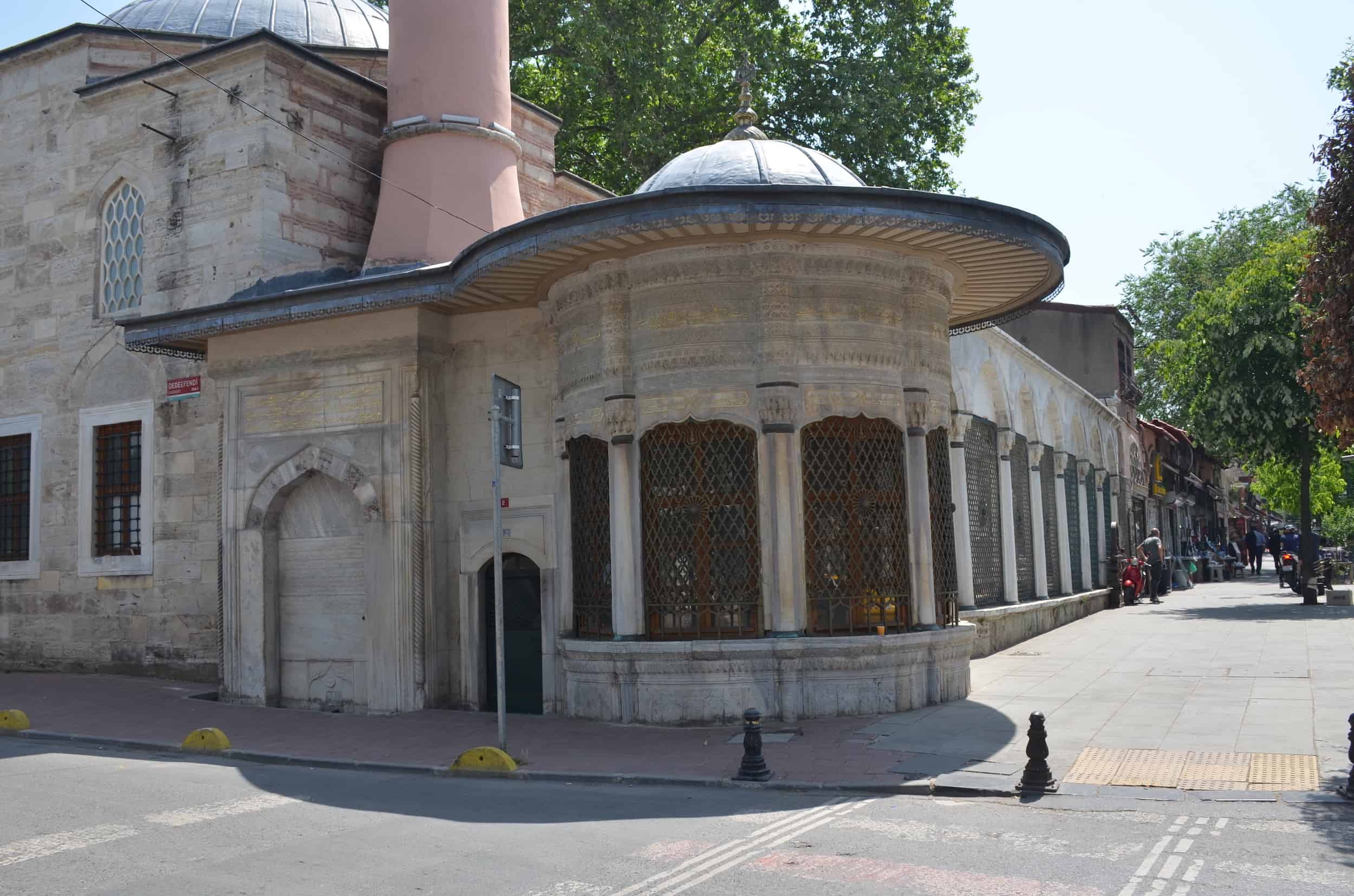 Damat Ibrahim Pasha Fountain in Şehzadebaşı, Istanbul, Turkey