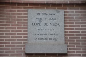 Casa de Lope de Vega in Madrid, Spain