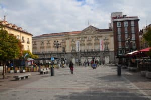 Teatro Español at Plaza de Santa Ana in Madrid, Spain