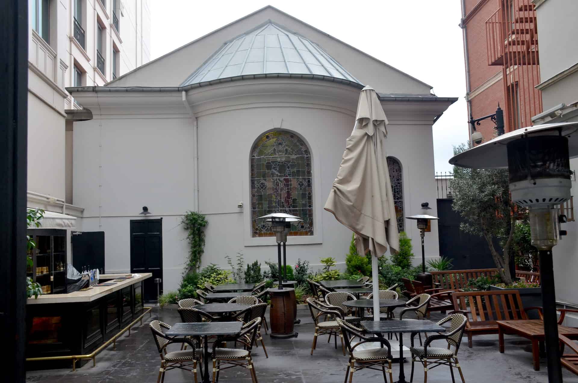 St. Helena's Chapel in Tepebaşı, Istanbul, Turkey