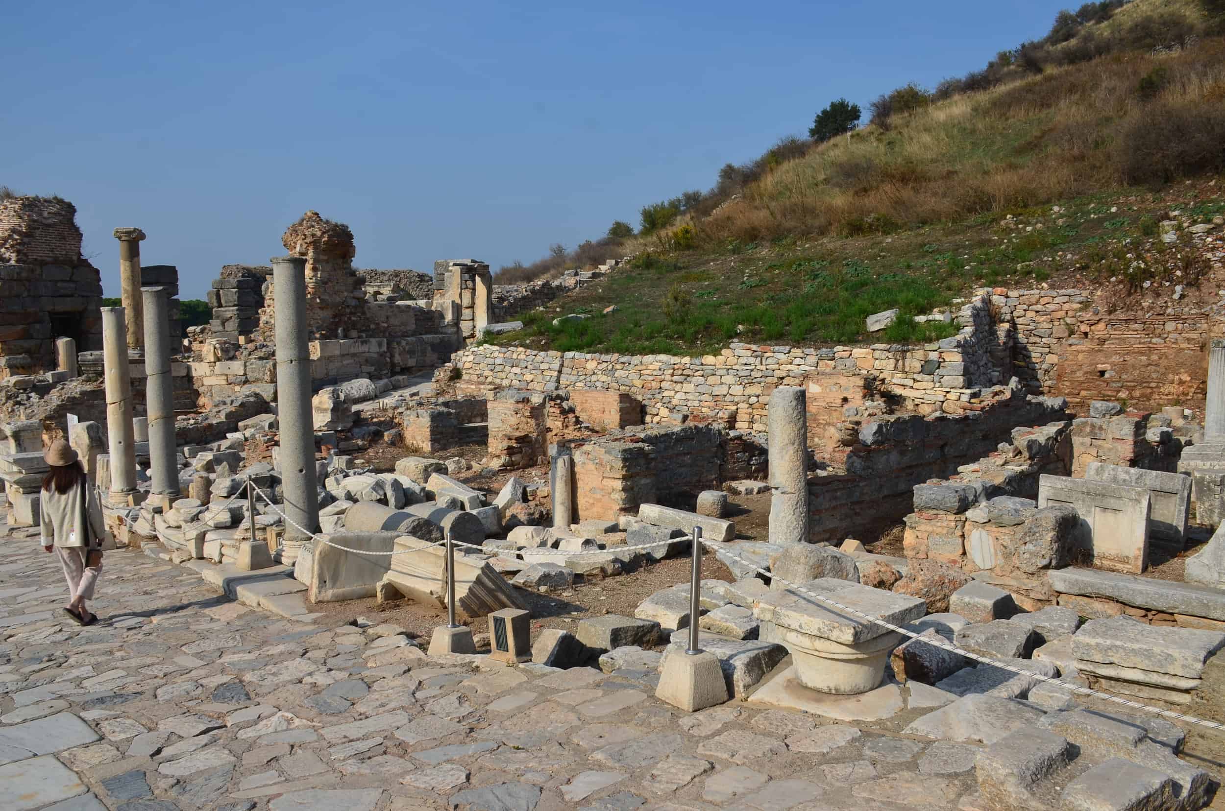 Building on Curetes Street in Ephesus
