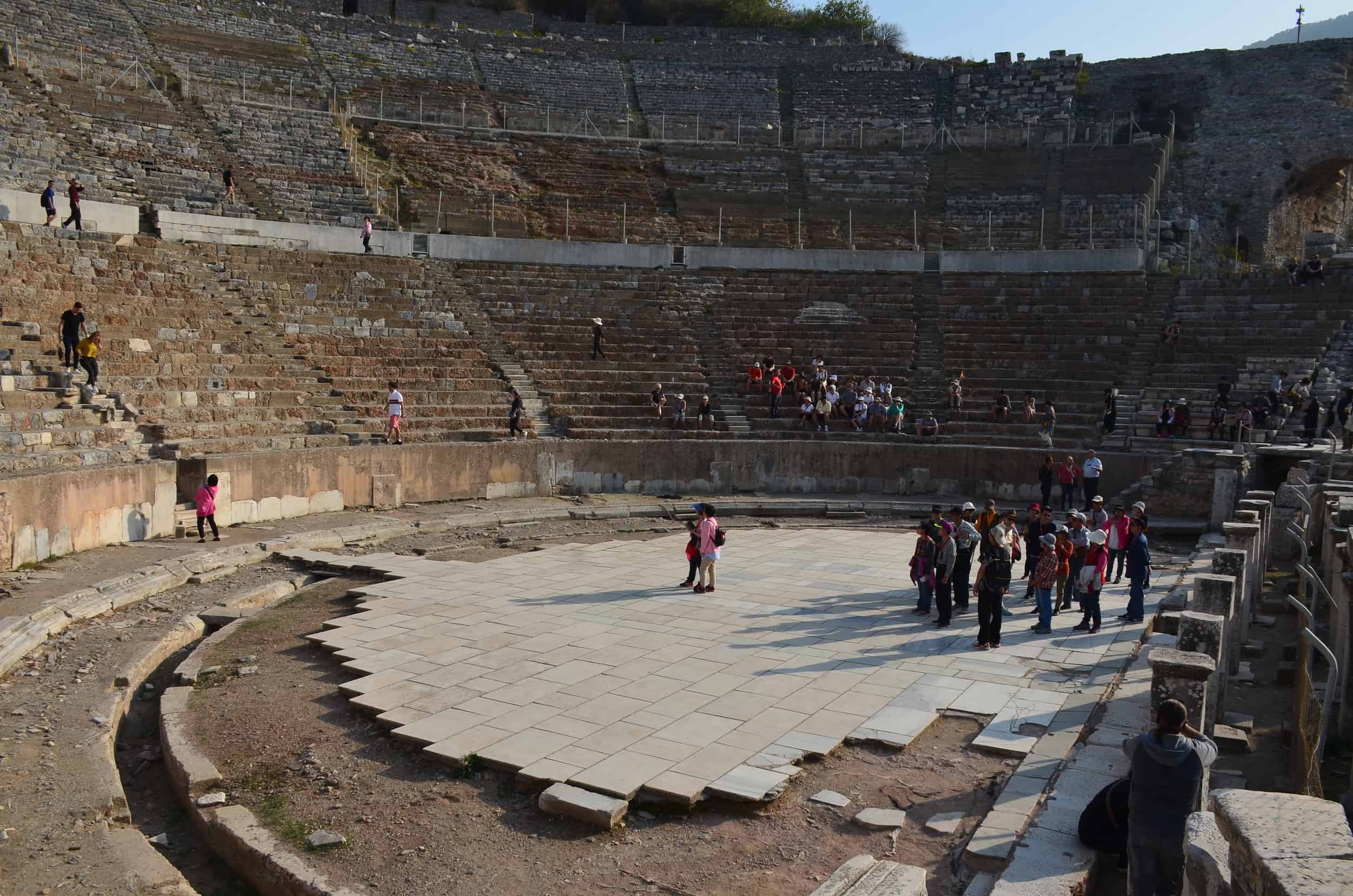 Stage at the Great Theatre of Ephesus