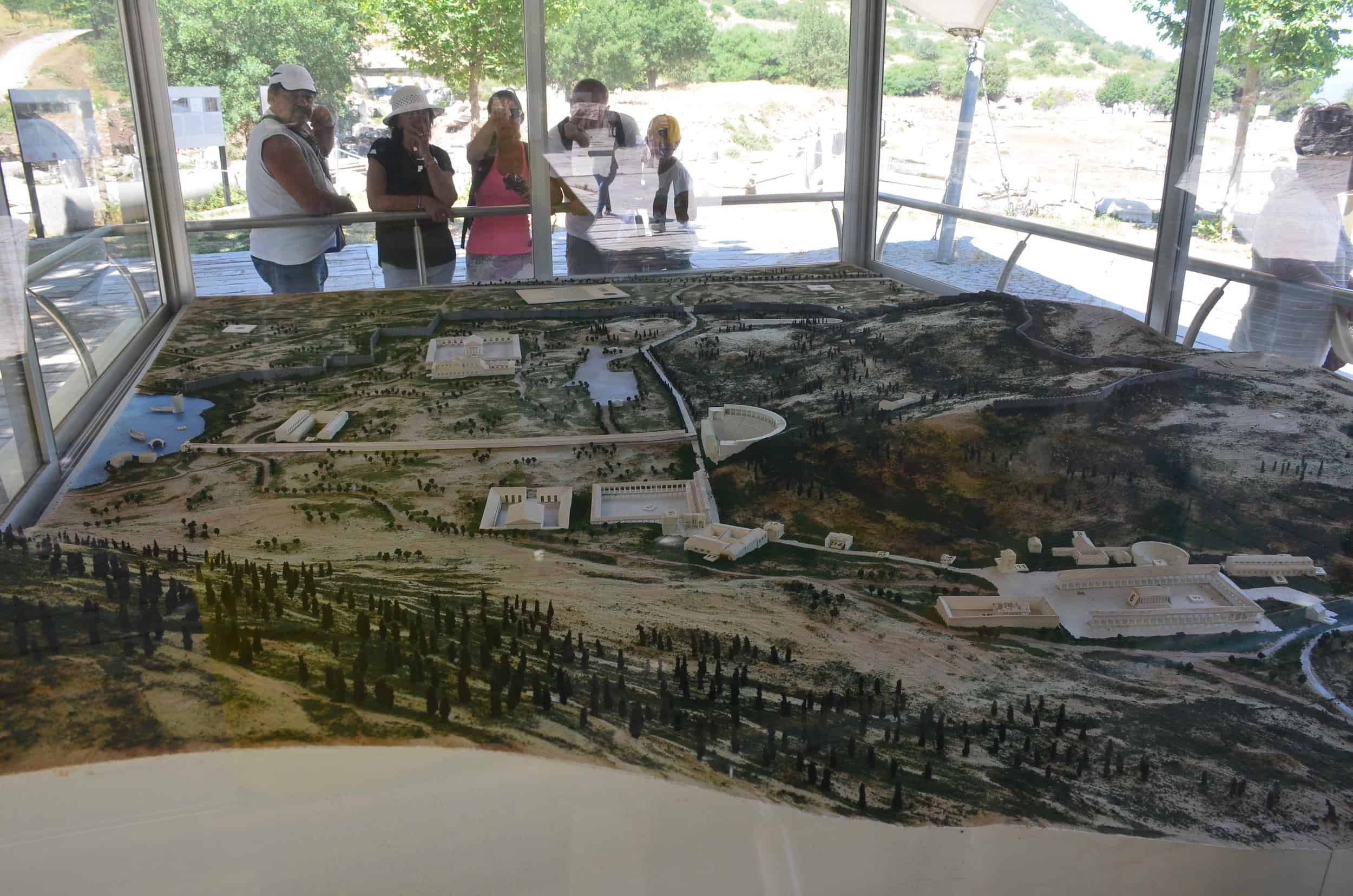 Model of Ephesus near the State Agora in Ephesus
