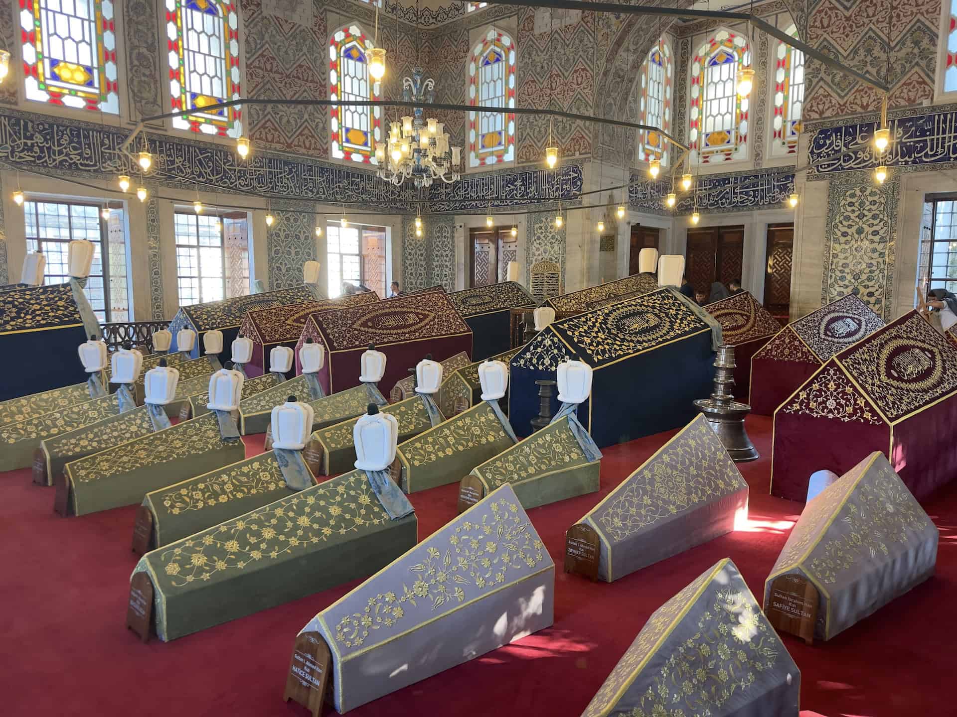 Tomb of Ahmed I in Sultanahmet, Istanbul, Turkey