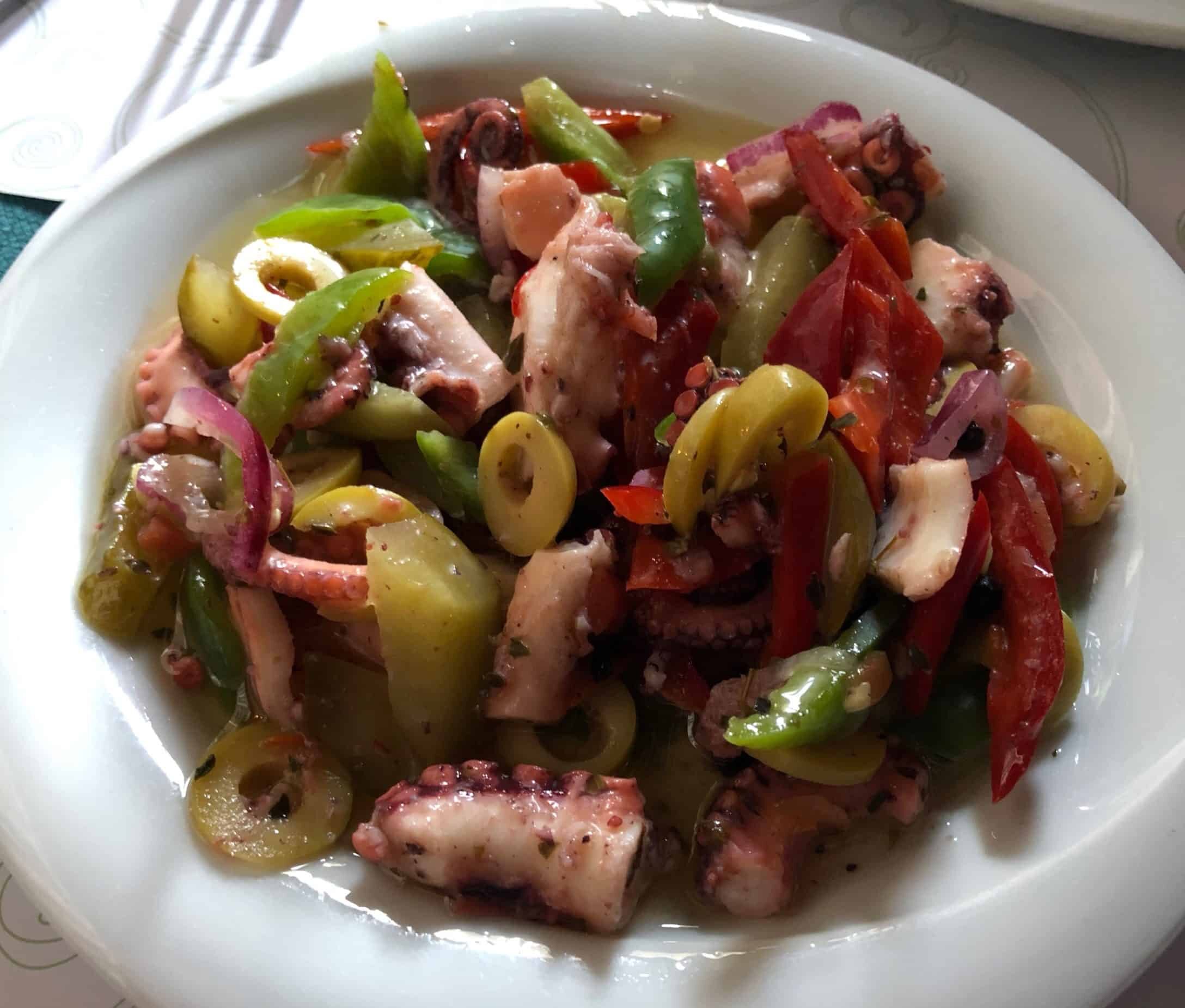 Octopus salad at Fıccın