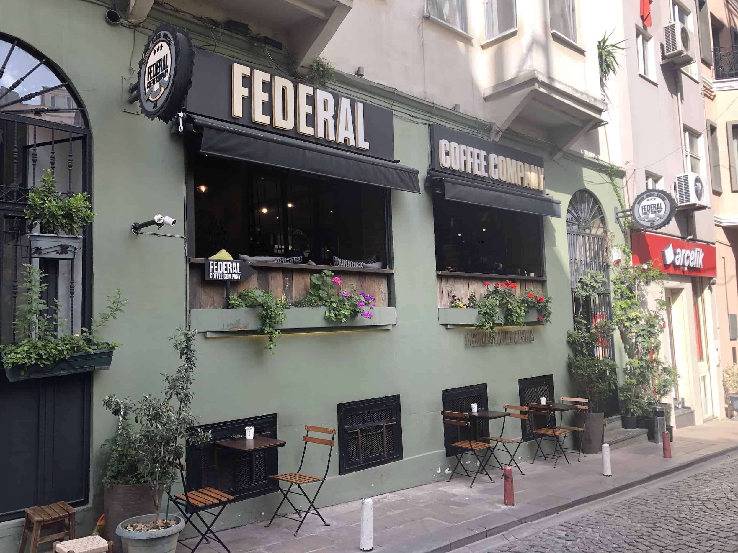 Federal Coffee Company in Galata, Istanbul, Turkey