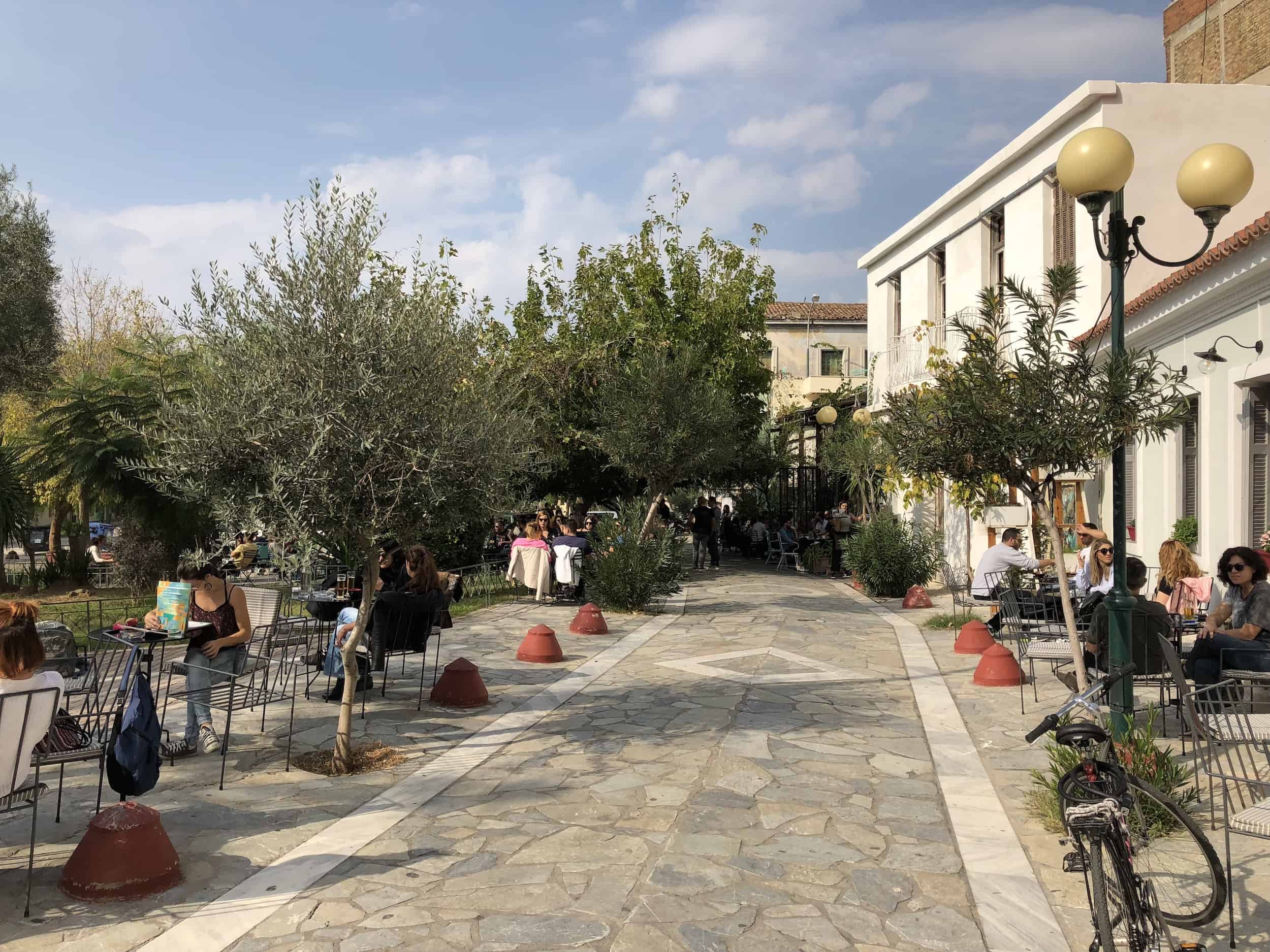Avdi Square in Athens, Greece