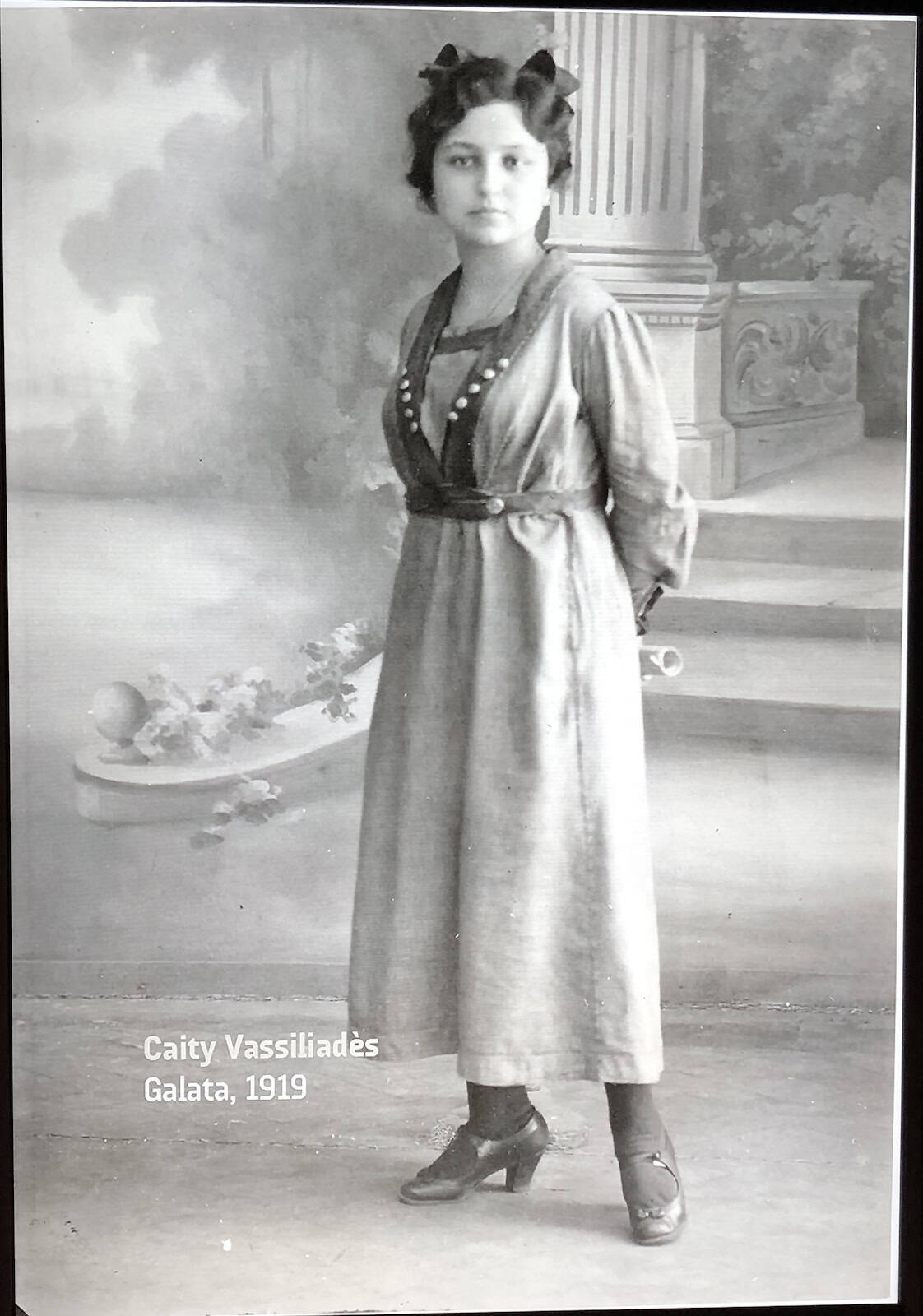 Photo of Caity Vassiliades (Galata, 1919) at SALT Galata in Istanbul, Turkey