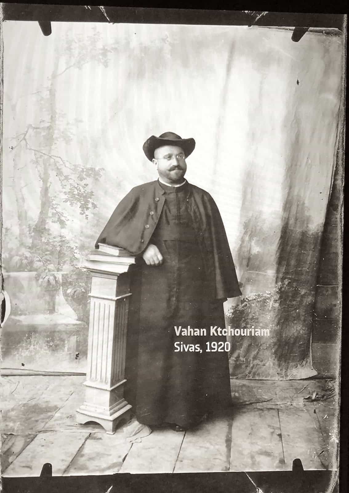 Photo of Vahan Ktchouriam (Sivas, 1920) at SALT Galata in Istanbul, Turkey