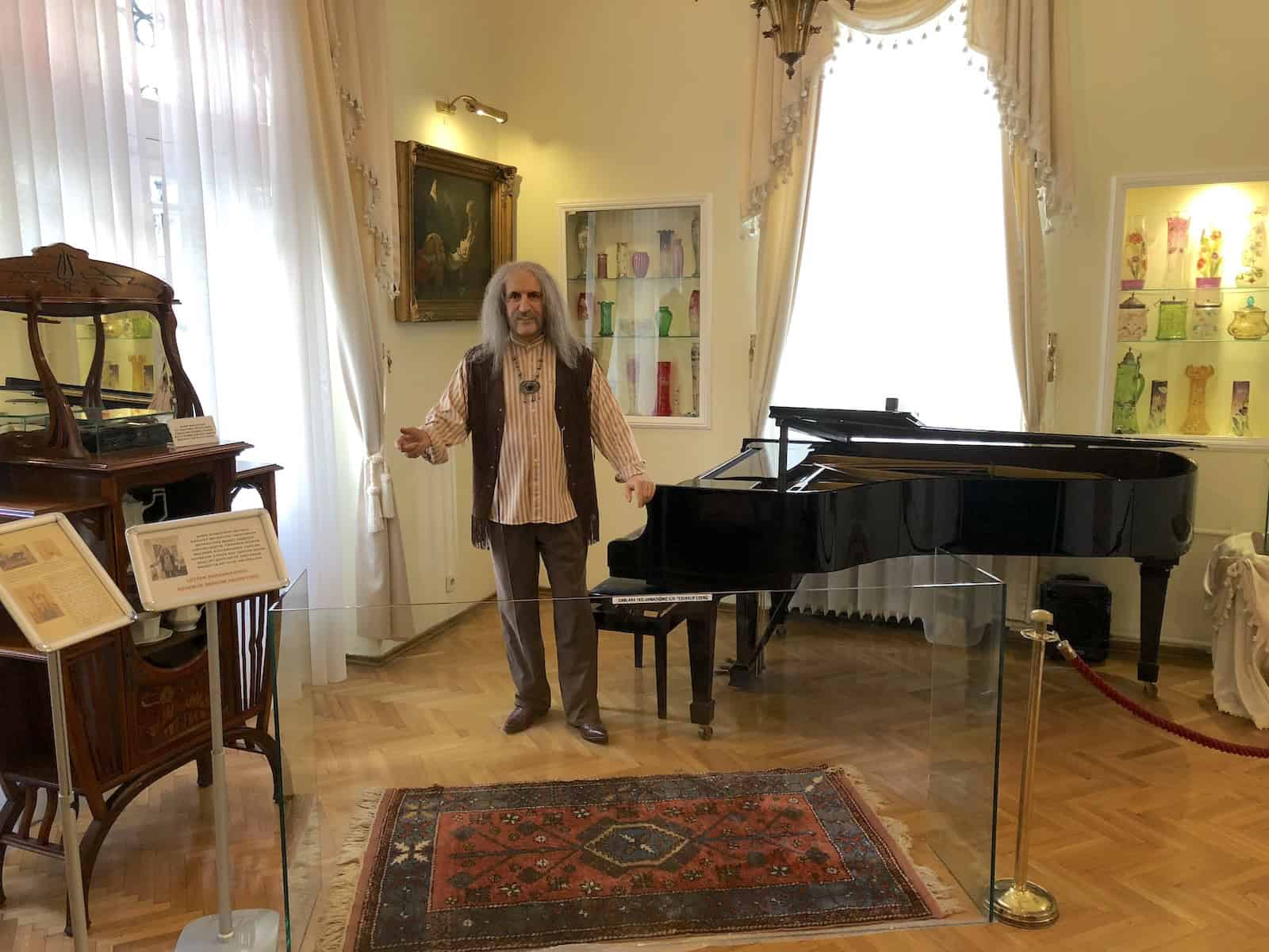 Parlor at the Barış Manço Museum in Istanbul, Turkey