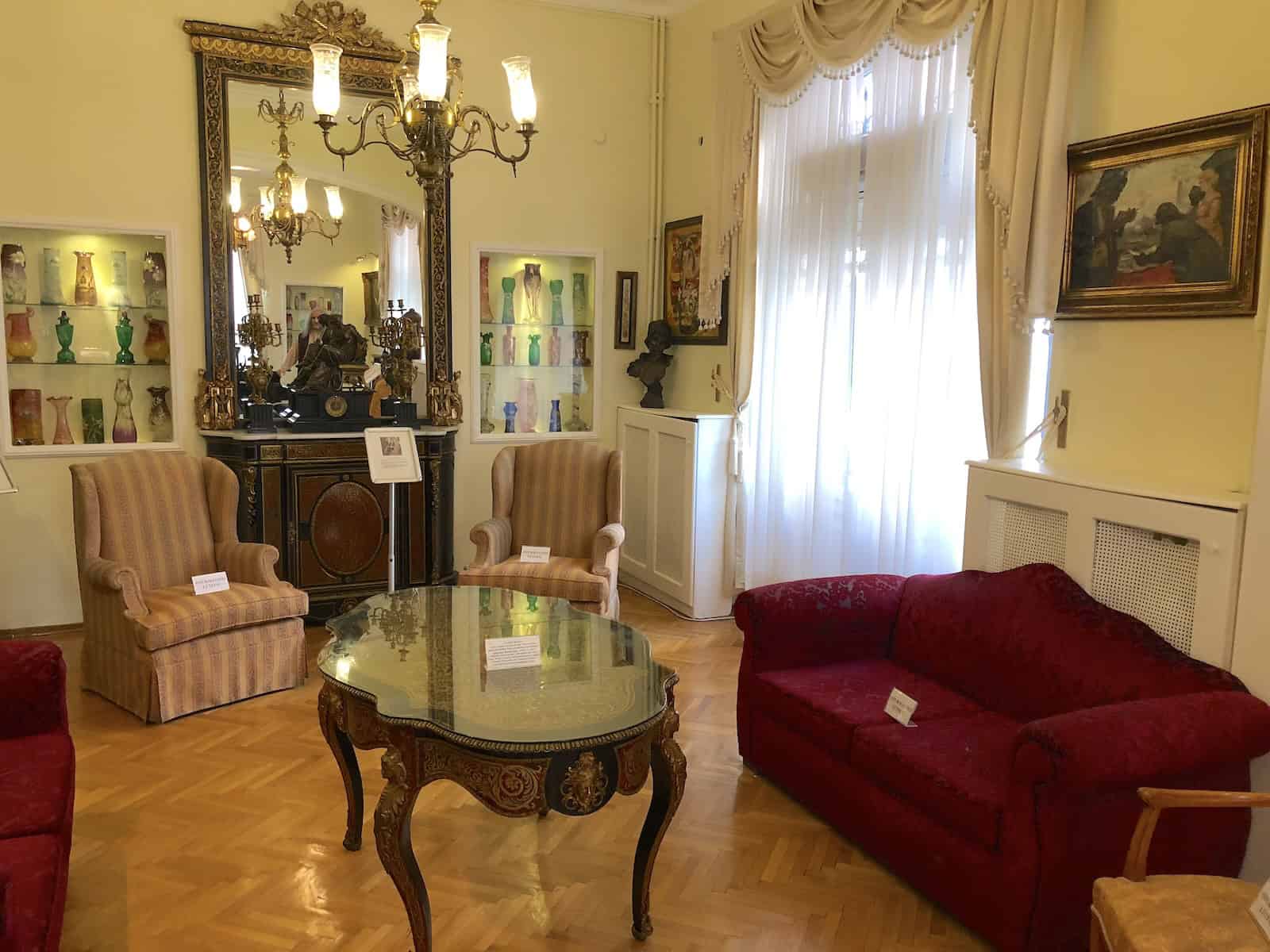 Parlor at the Barış Manço Museum in Istanbul, Turkey