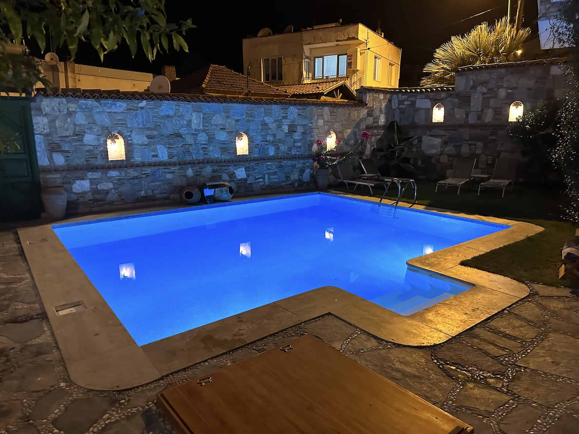 Pool at Celsus Hotel in Selçuk, Turkey