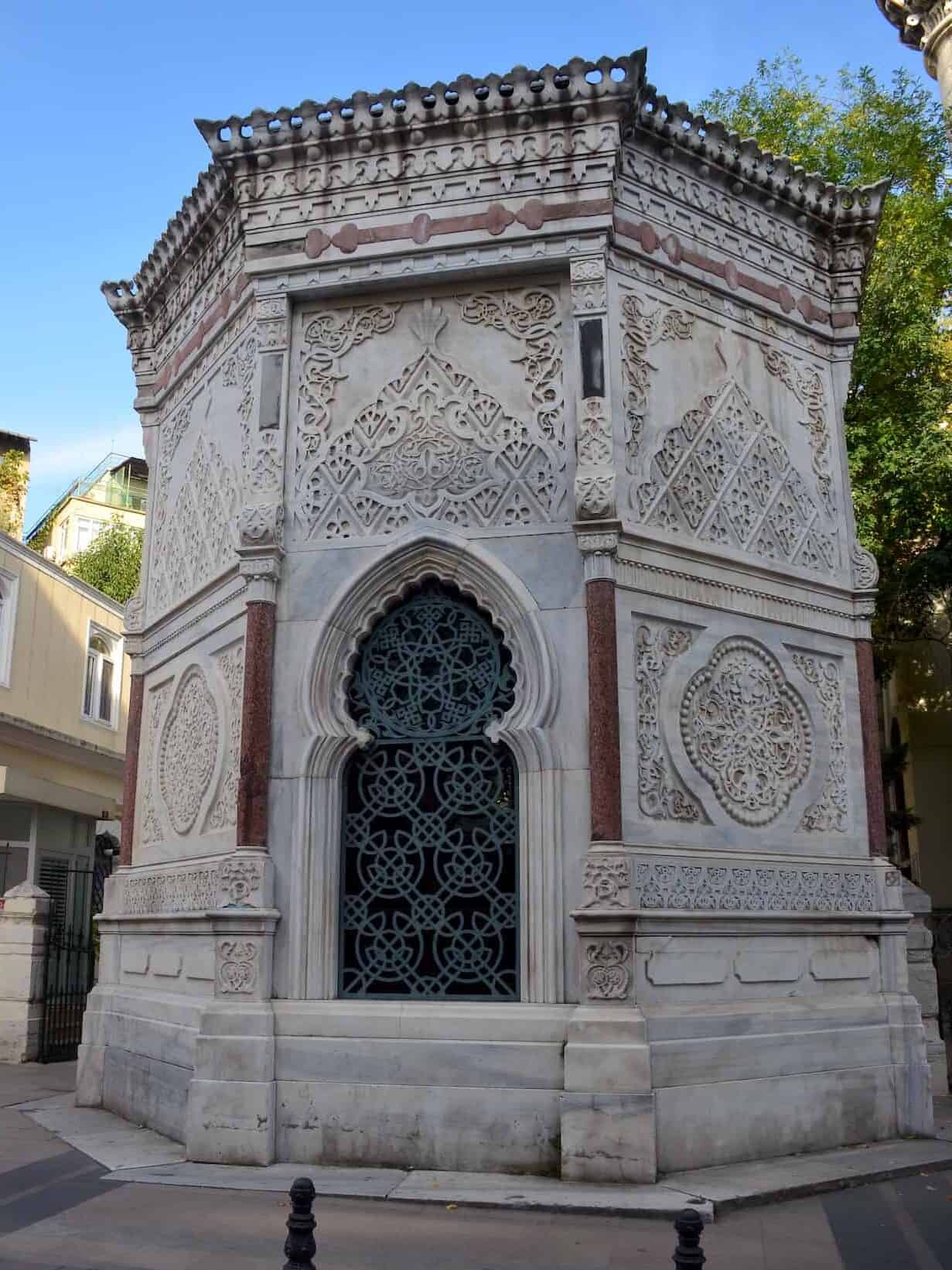 Tomb of Mehmed Fuad Pasha in Sultanahmet, Istanbul, Turkey