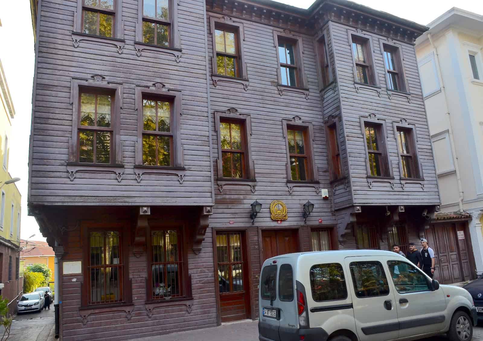 Restored Ottoman home in Kadırga, Istanbul, Turkey