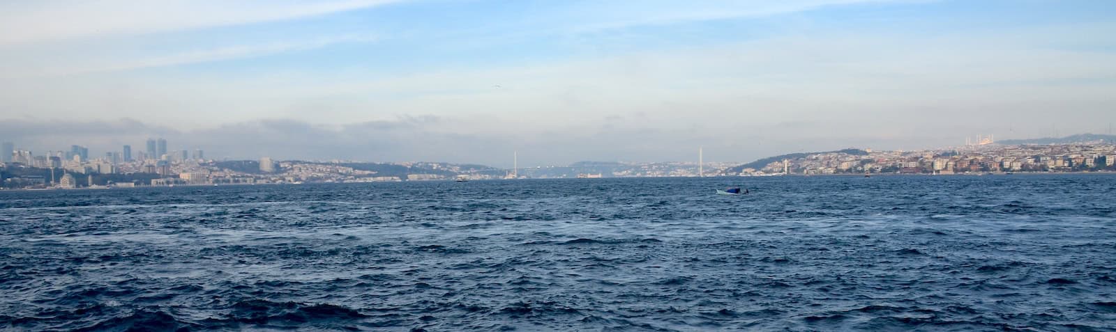 Looking up the Bosporus