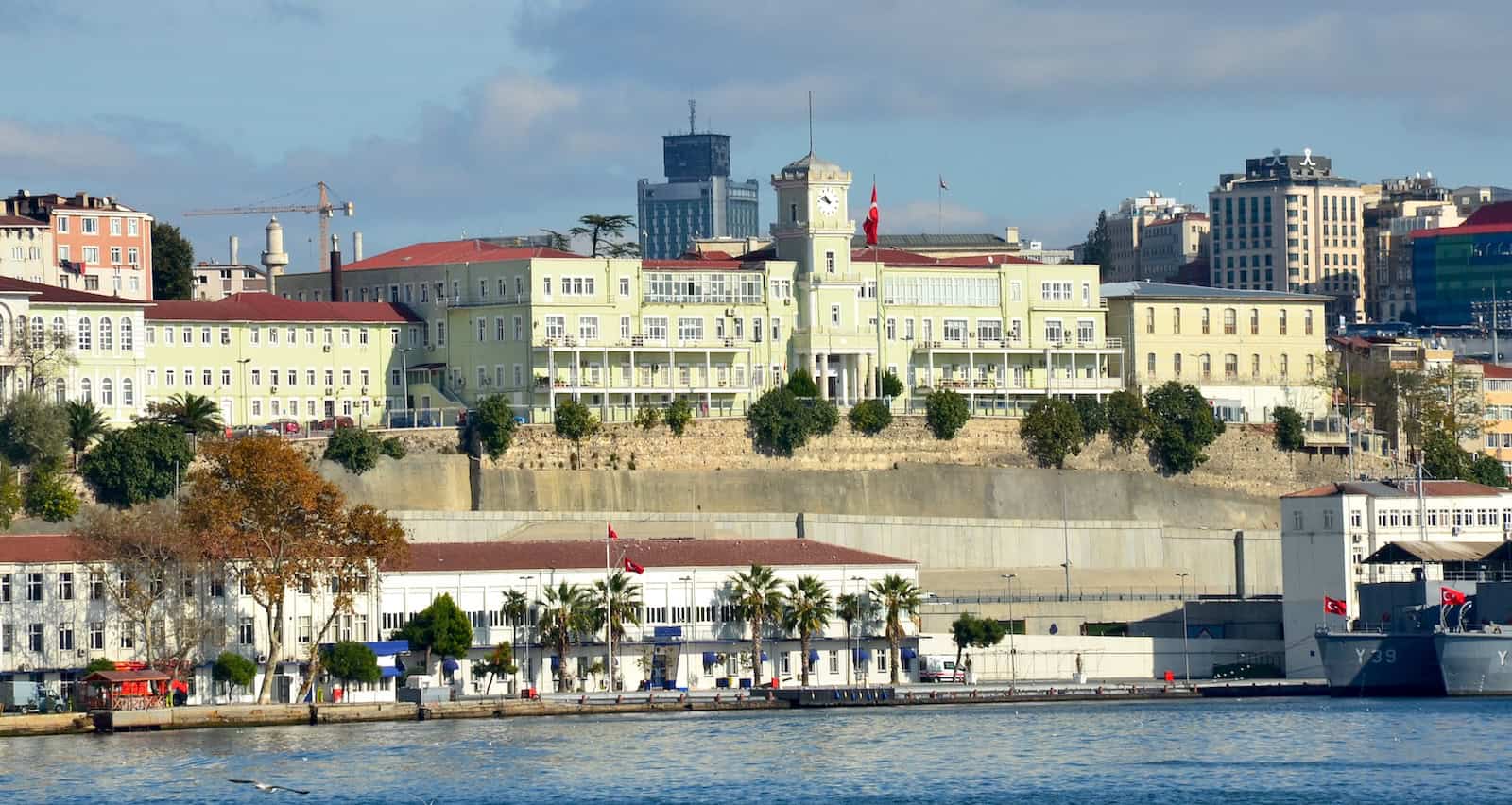 Bahriye Central Hospital in Kasımpaşa, Istanbul, Turkey