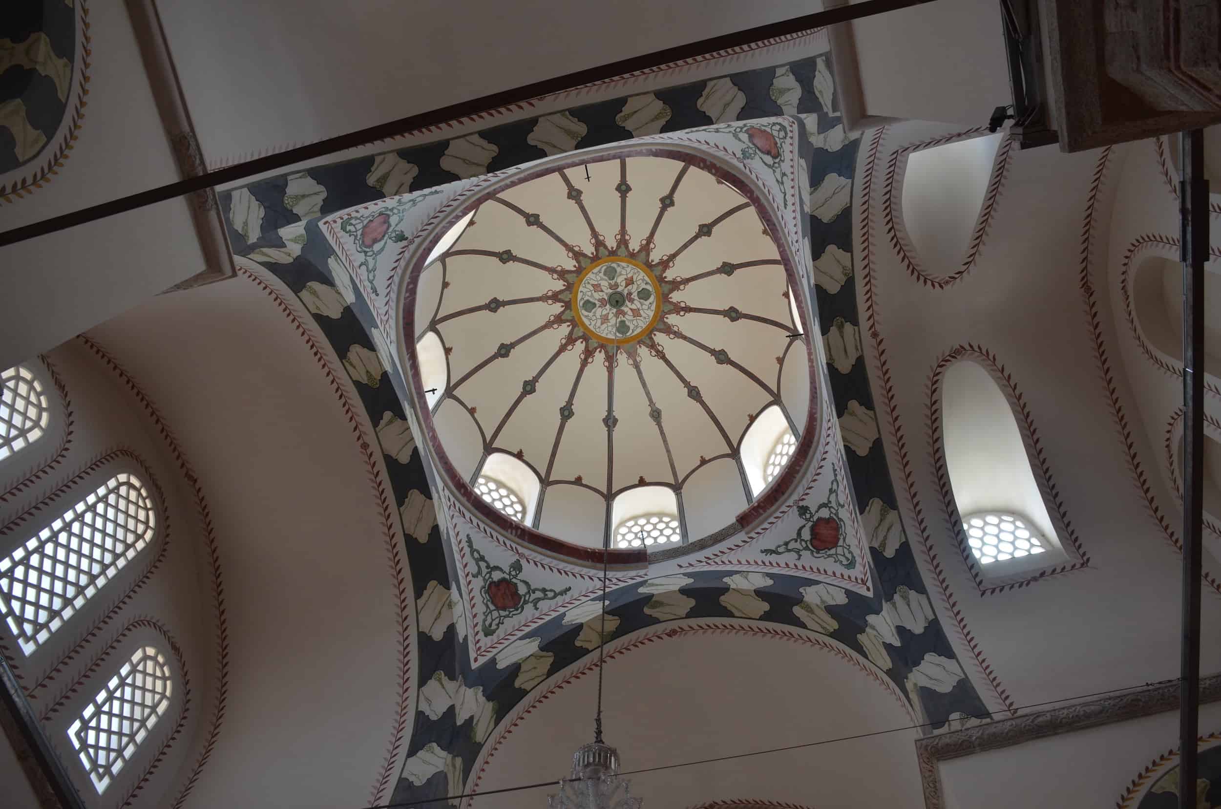 Dome of the north church of the Zeyrek Mosque in Zeyrek, Istanbul, Turkey