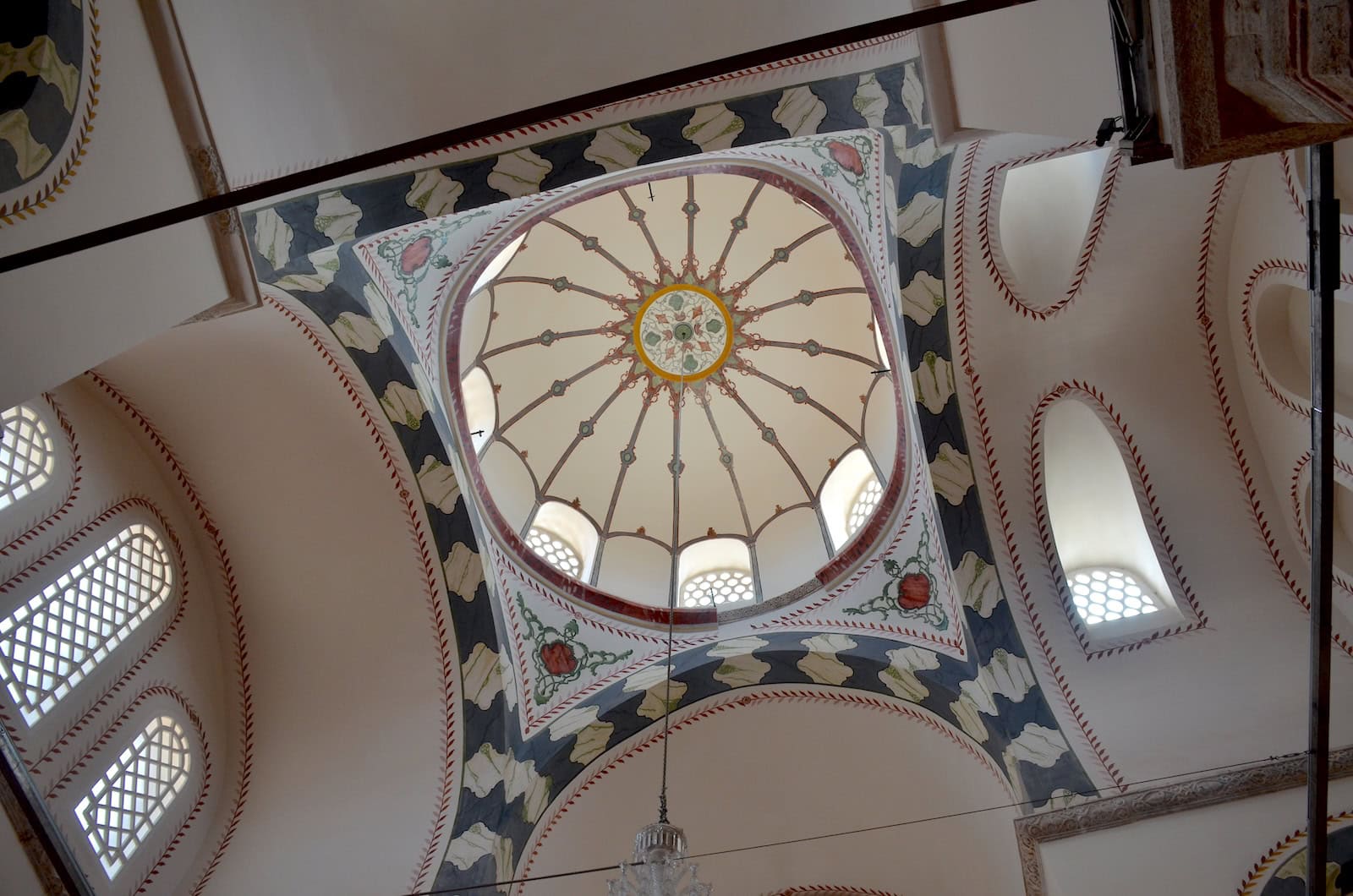 Dome of the north church of the Zeyrek Mosque in Zeyrek, Istanbul, Turkey