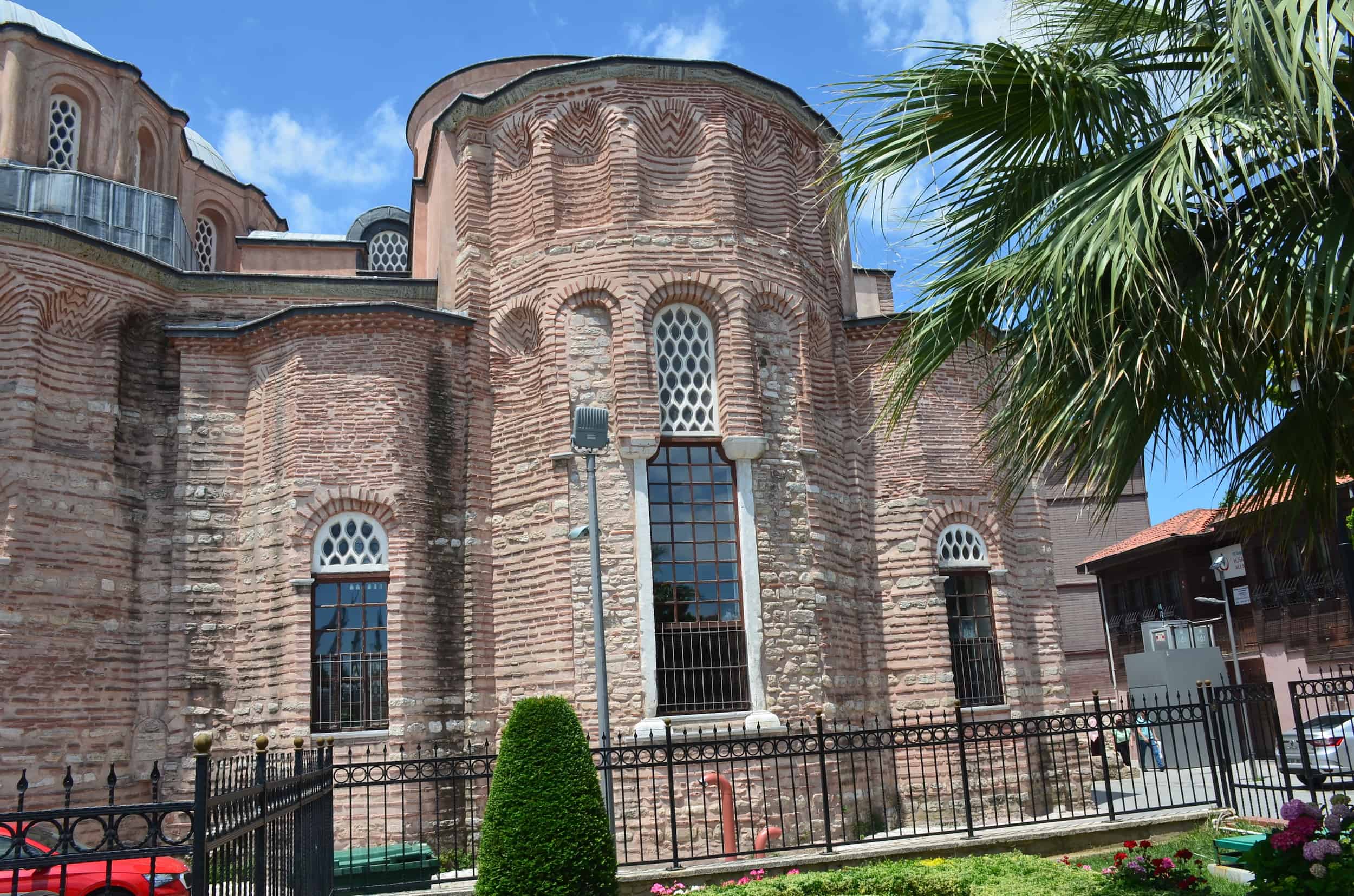 Apse of the north church of the Zeyrek Mosque in Zeyrek, Istanbul, Turkey