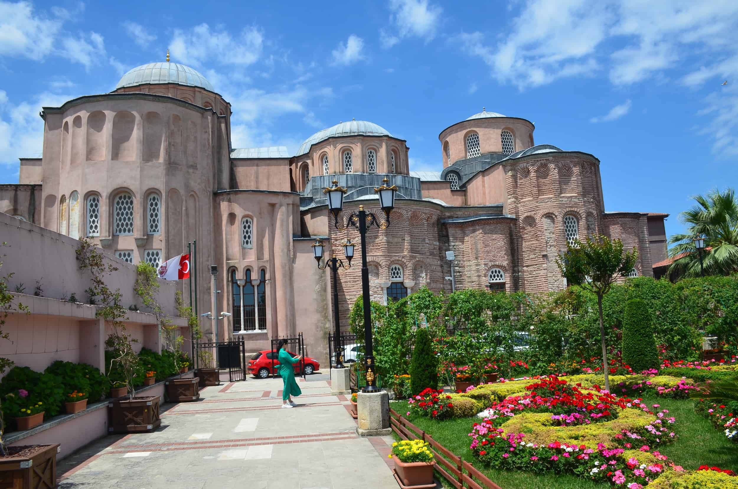 Zeyrek Mosque from the east in Zeyrek, Istanbul, Turkey