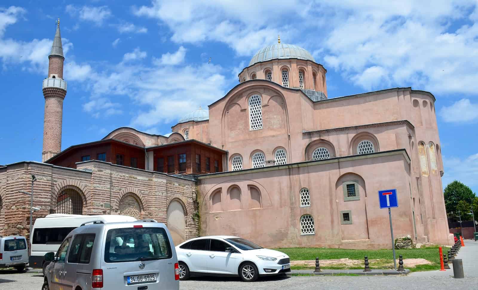 Zeyrek Mosque from the south in Zeyrek, Istanbul, Turkey