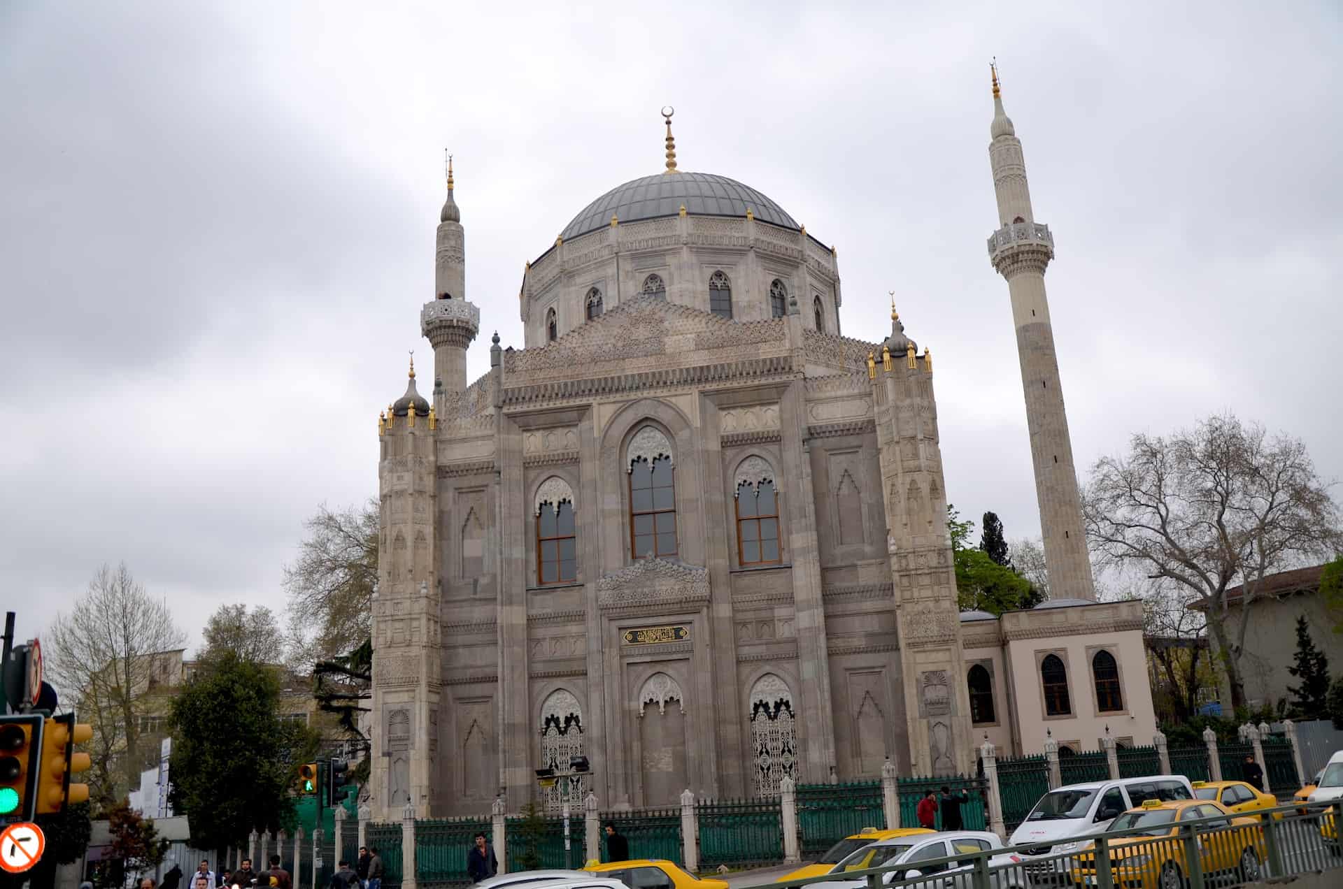 Pertevniyal Valide Sultan Mosque in Aksaray, Istanbul, Turkey