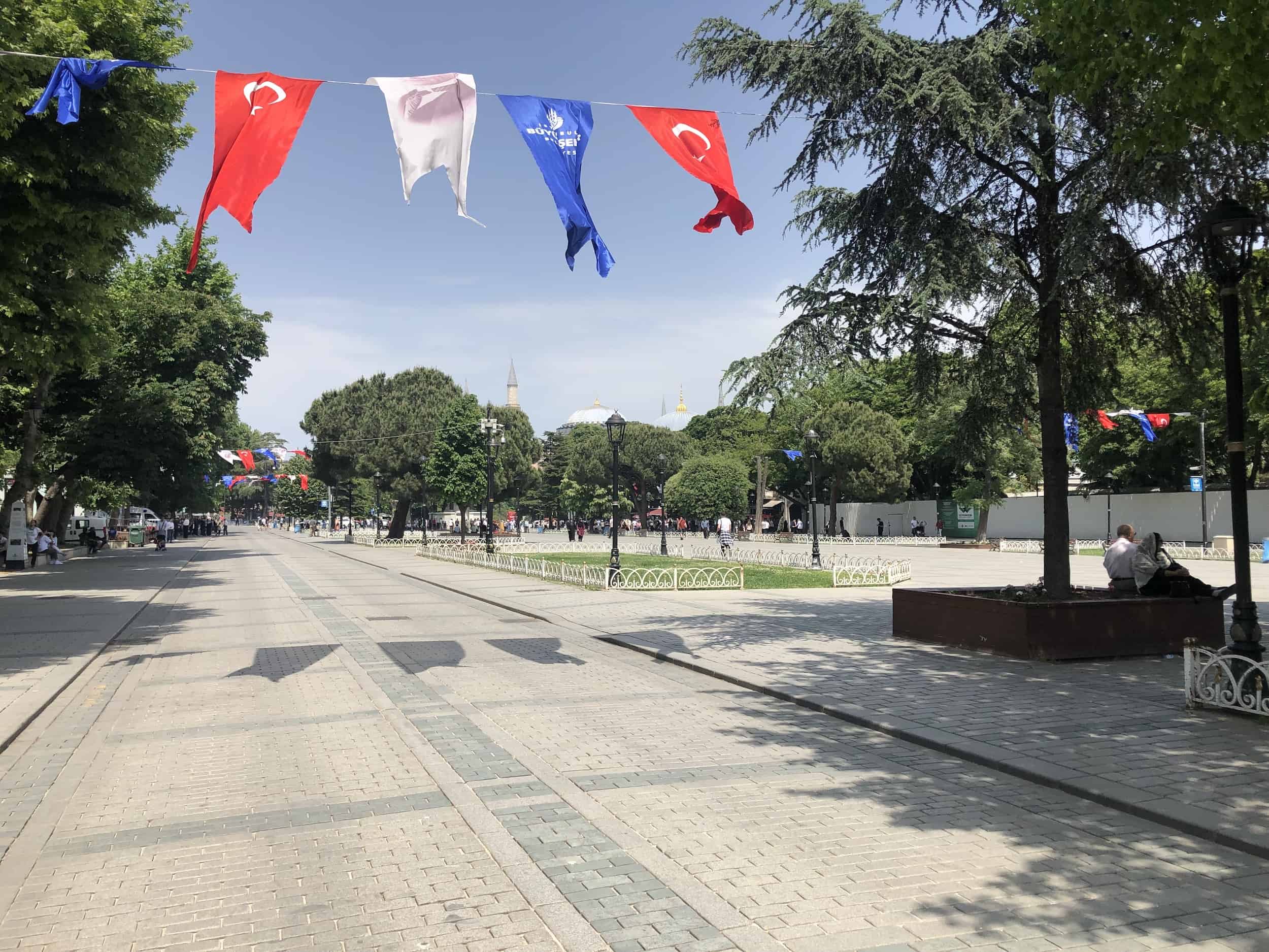 Hippodrome in Sultanahmet, Istanbul, Turkey