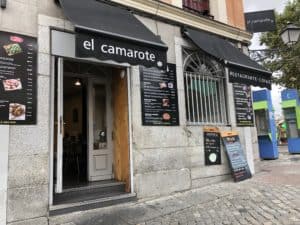 El Camarote in Madrid, Spain