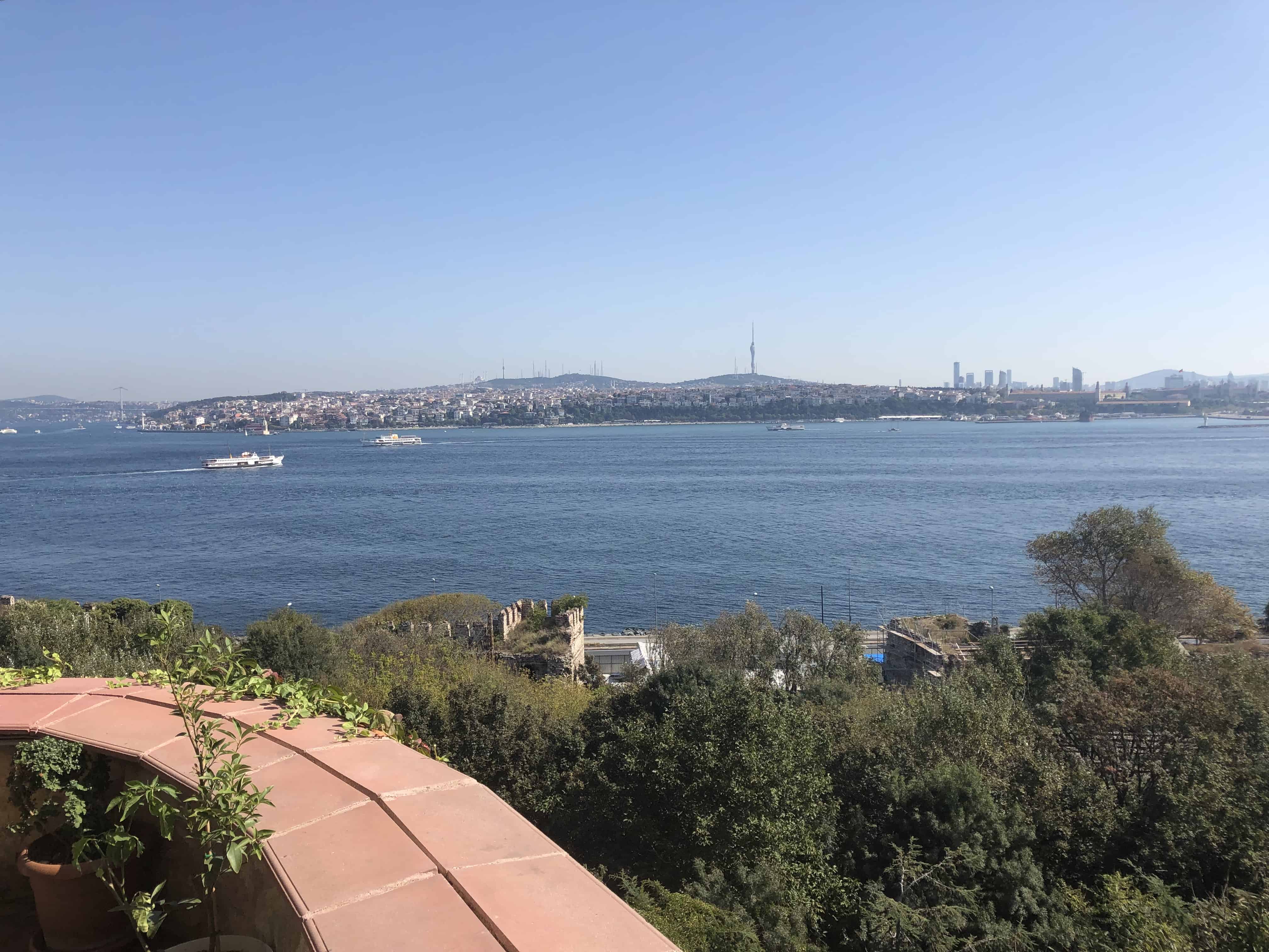 View from the former location of Konyalı