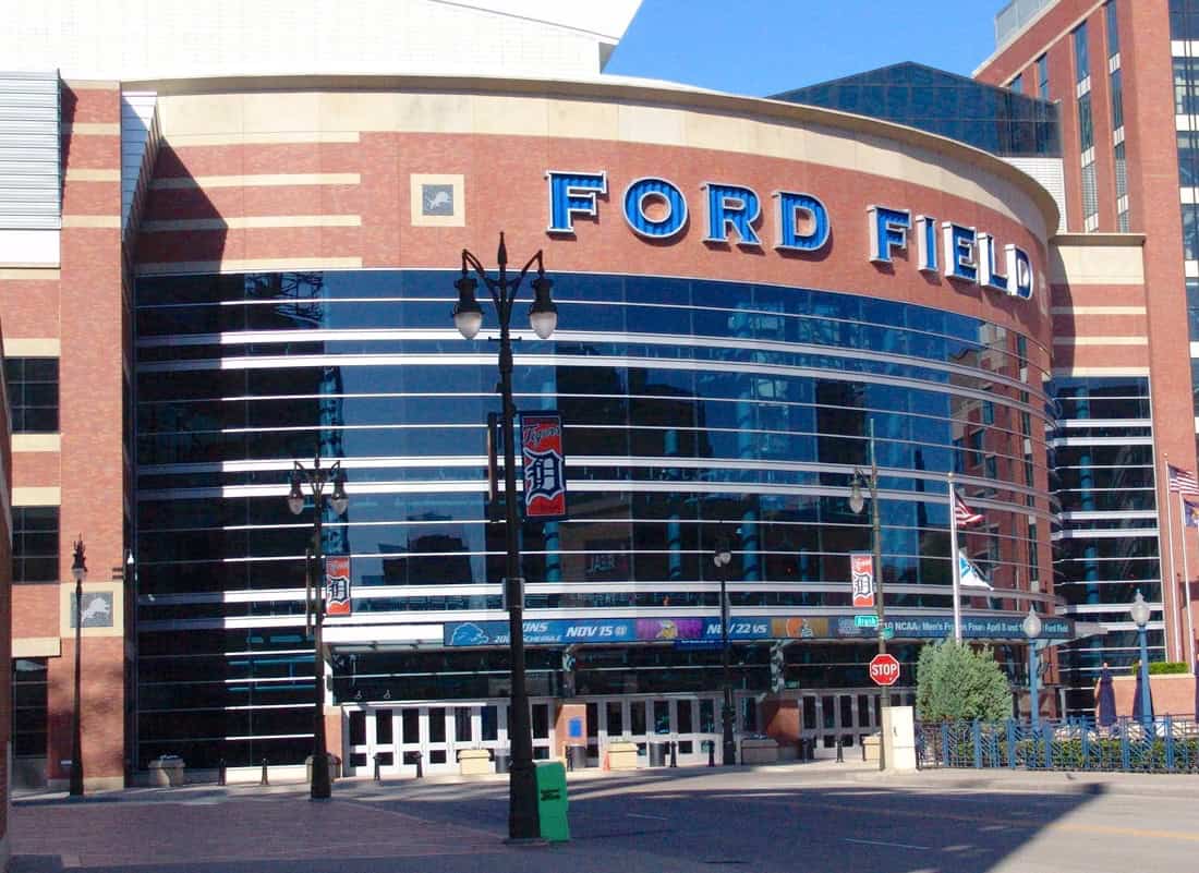 Ford Field in Detroit, Michigan