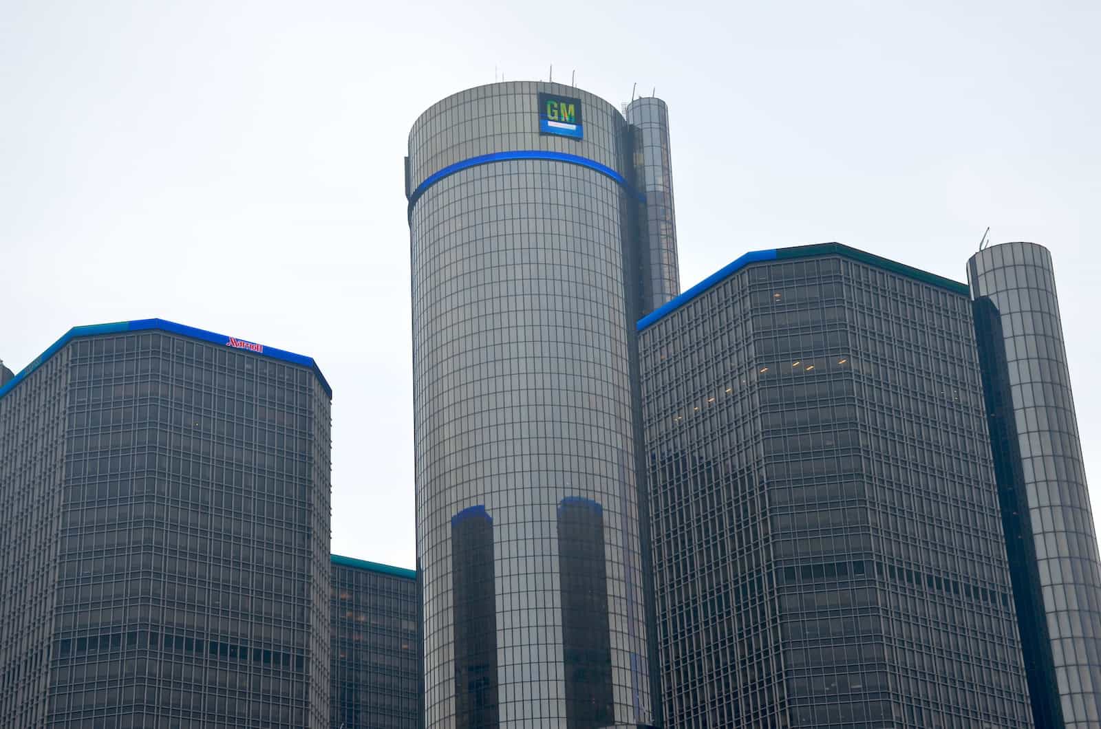 GM Renaissance Center in Detroit, Michigan