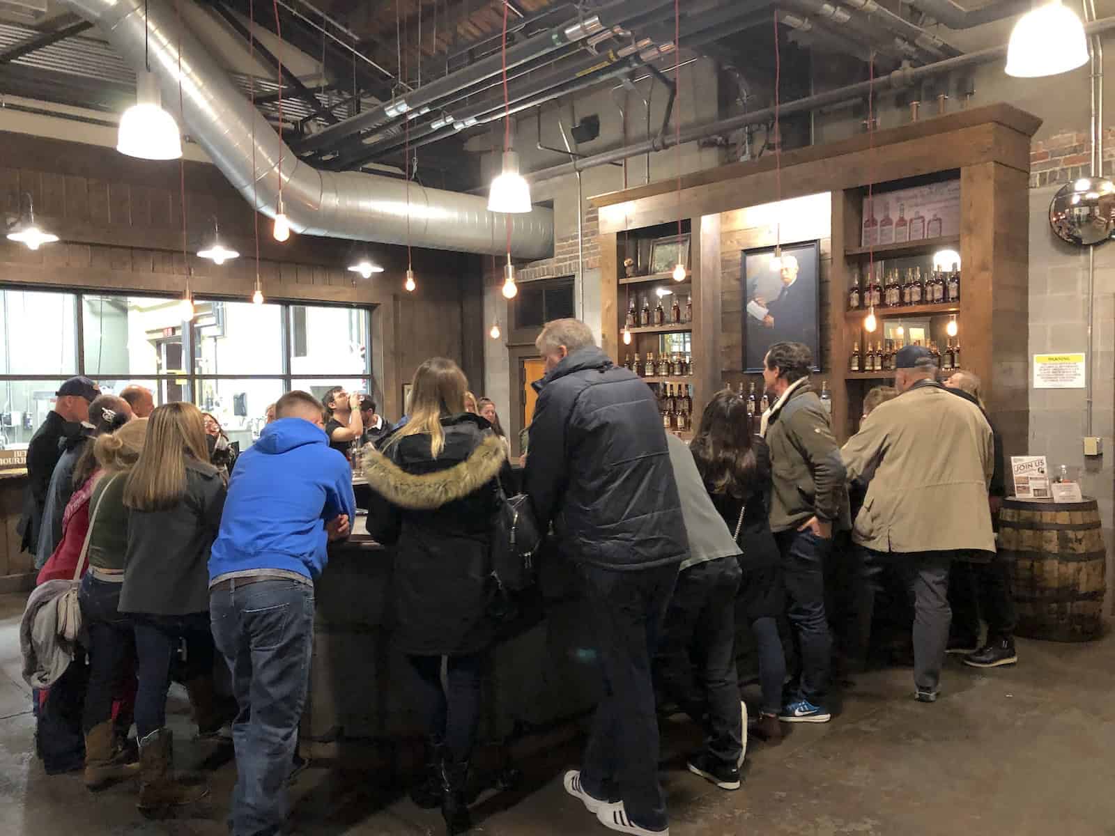 Tasting room at Nelson's Green Brier Distillery