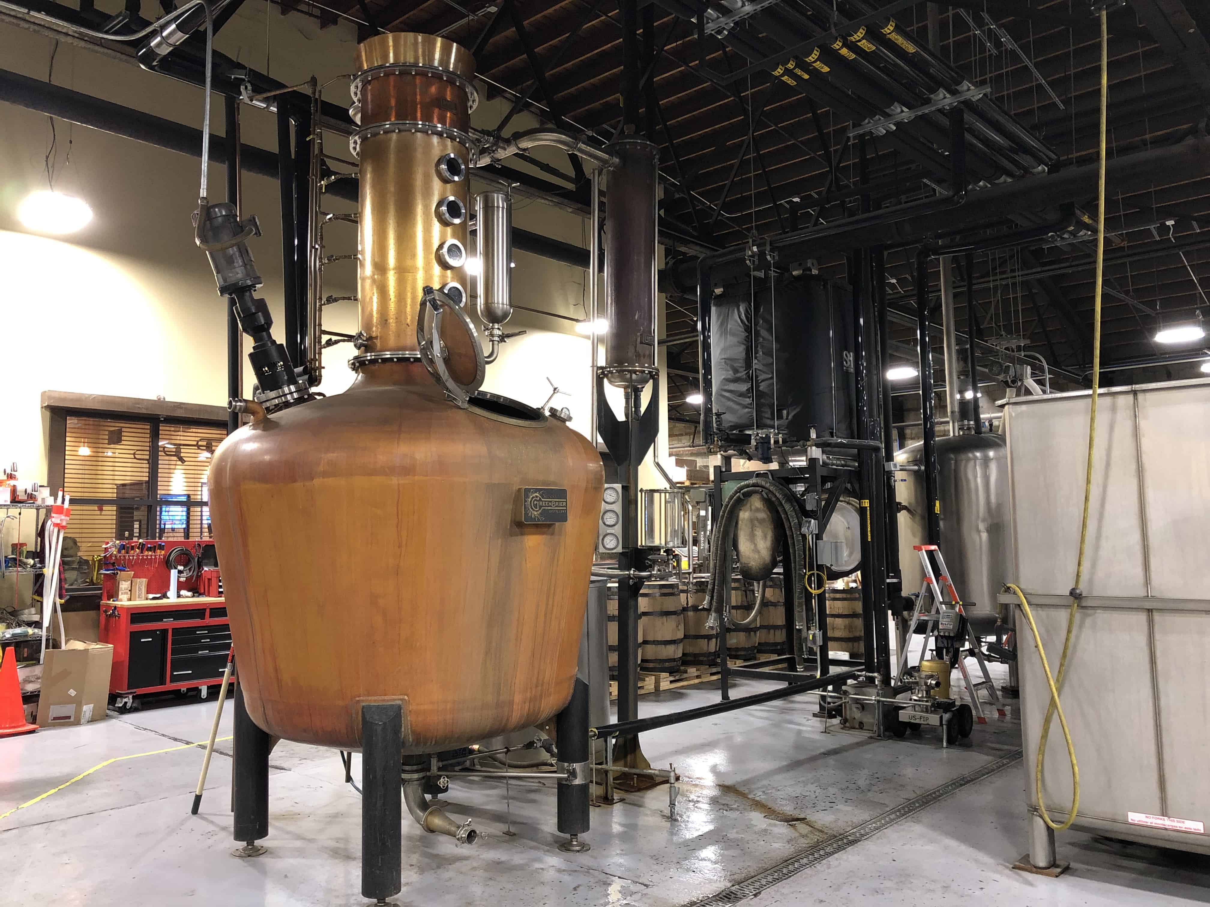 Distillery tour at Nelson's Green Brier Distillery in Nashville, Tennessee