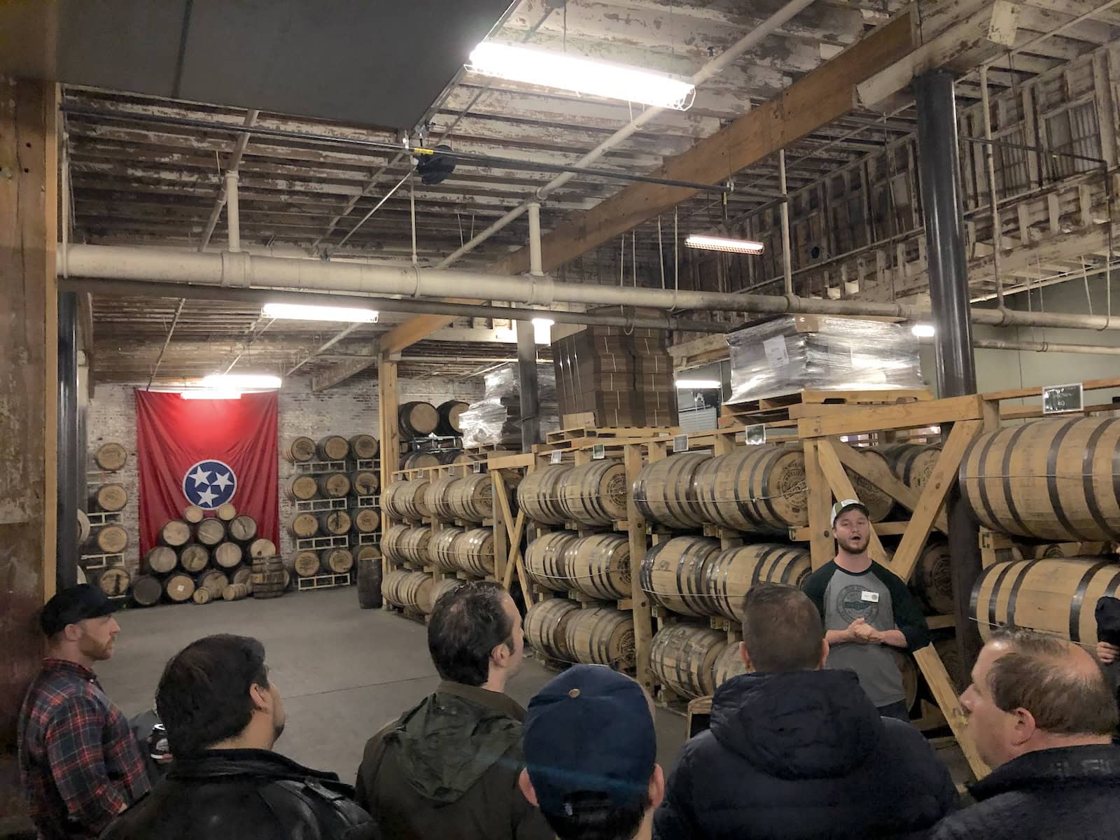 Barrels at Nelson's Green Brier Distillery