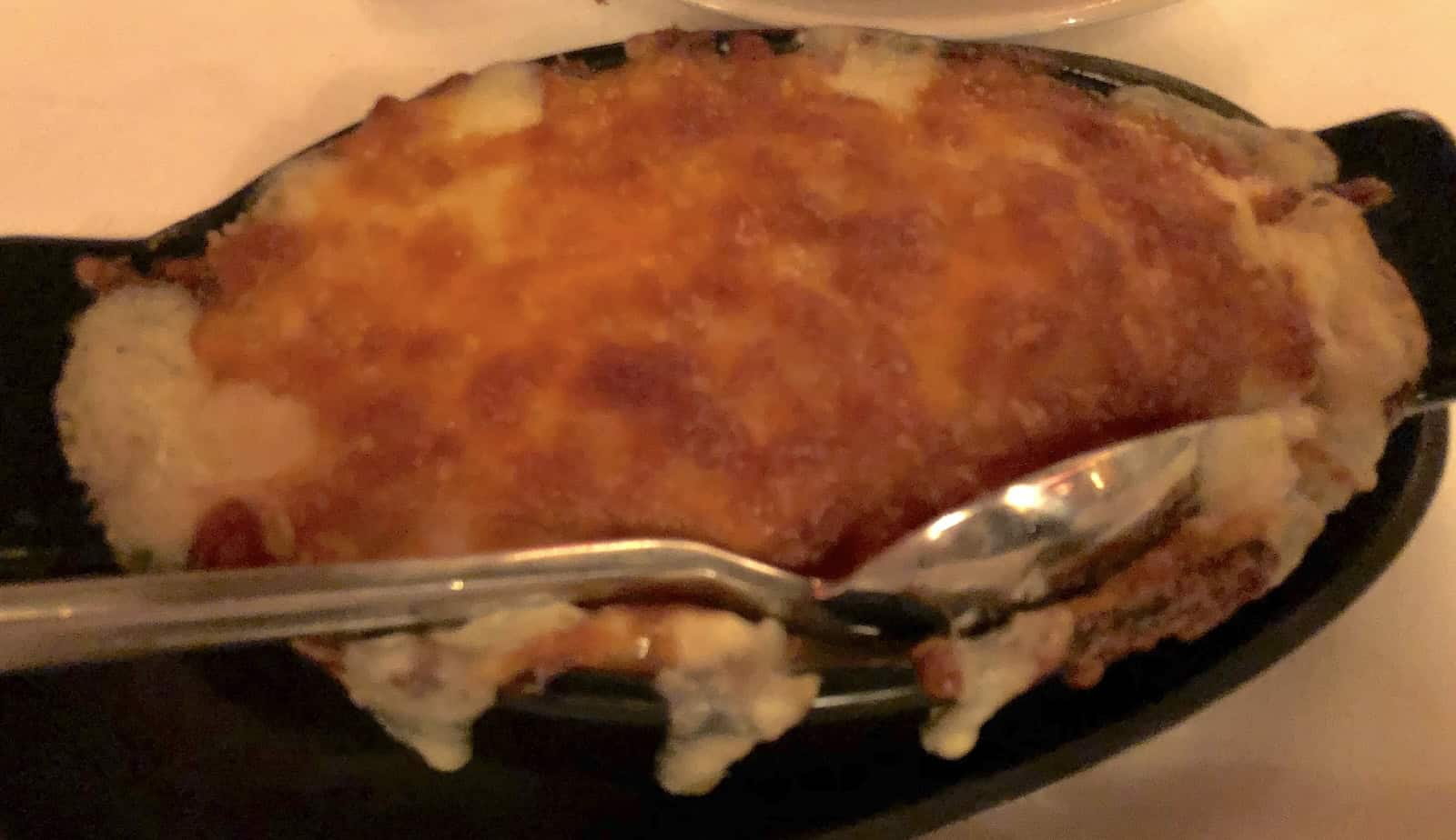 Mac and cheese at Jeff Ruby's Steakhouse