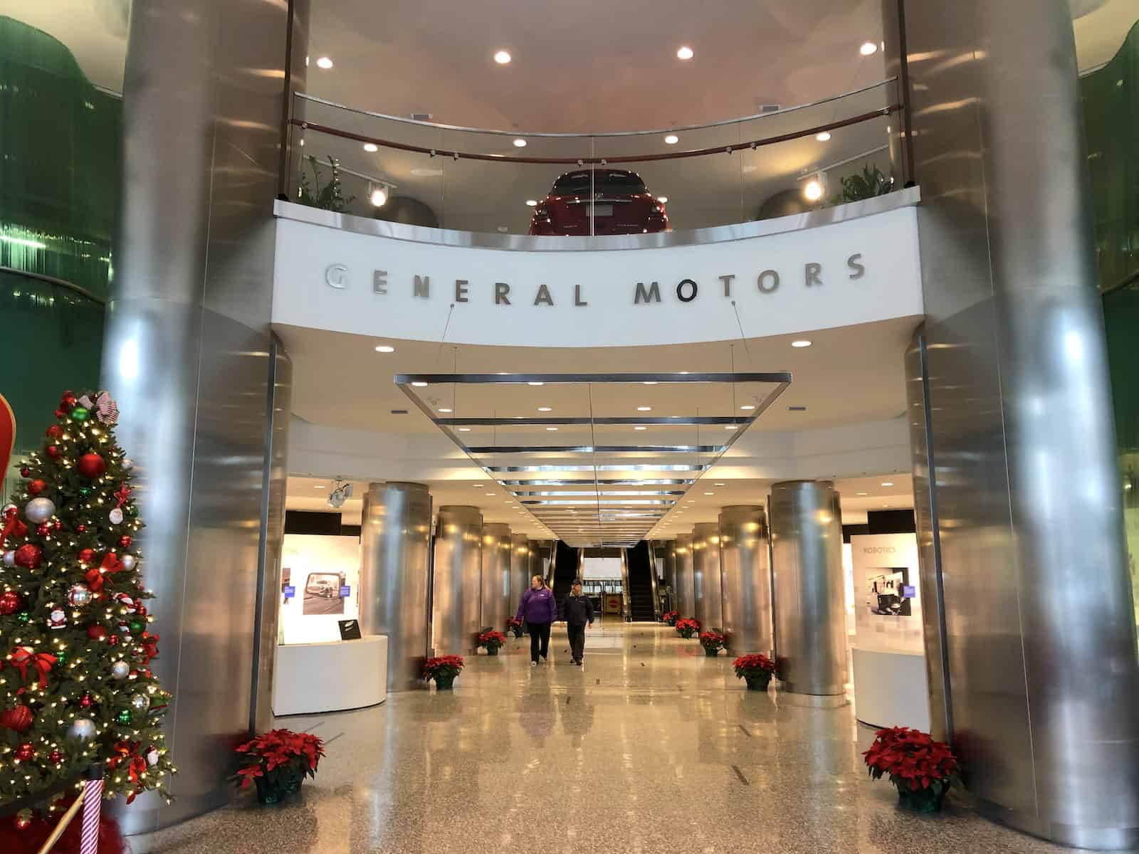 Jefferson Lobby at the GM Renaissance Center in Detroit, Michigan