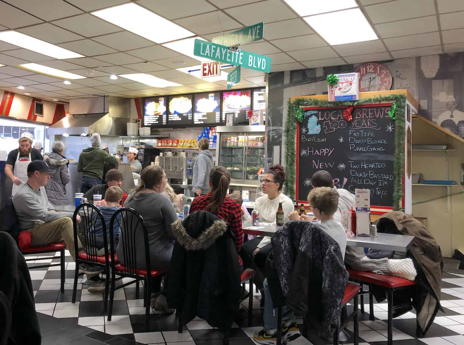 American Coney Island in Detroit, Michigan