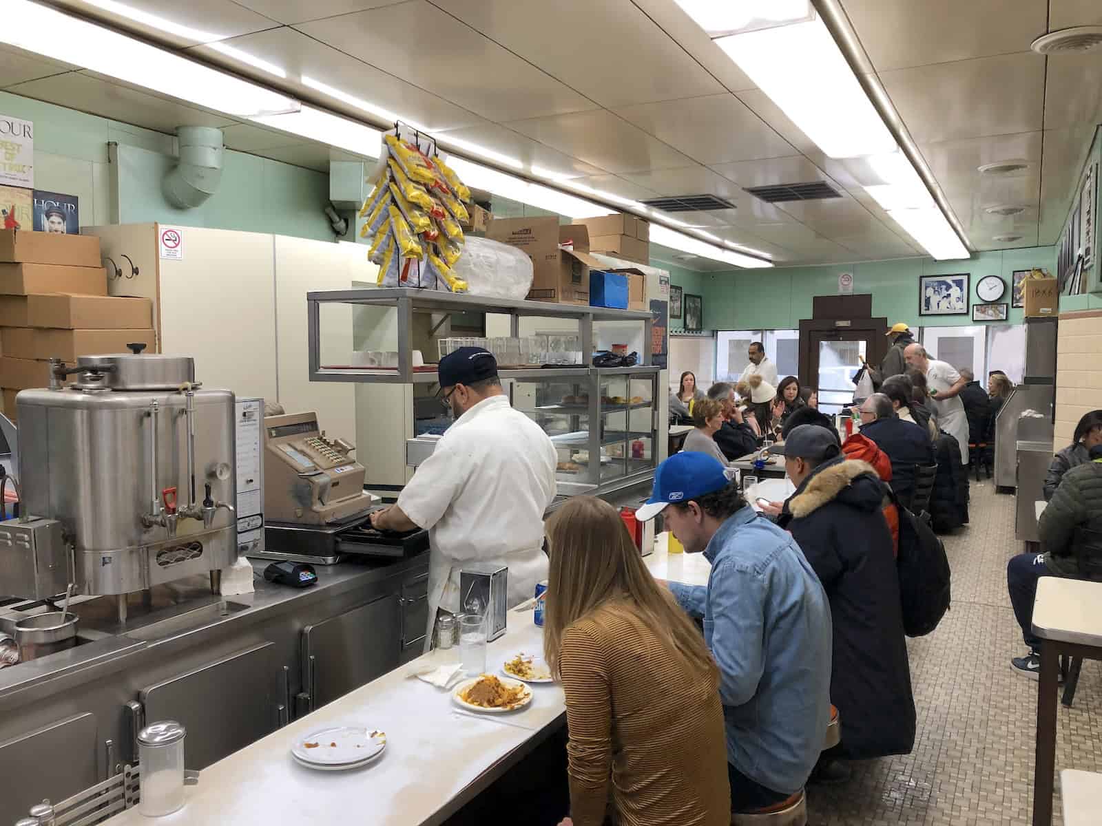 Lafayette Coney Island in Detroit, Michigan