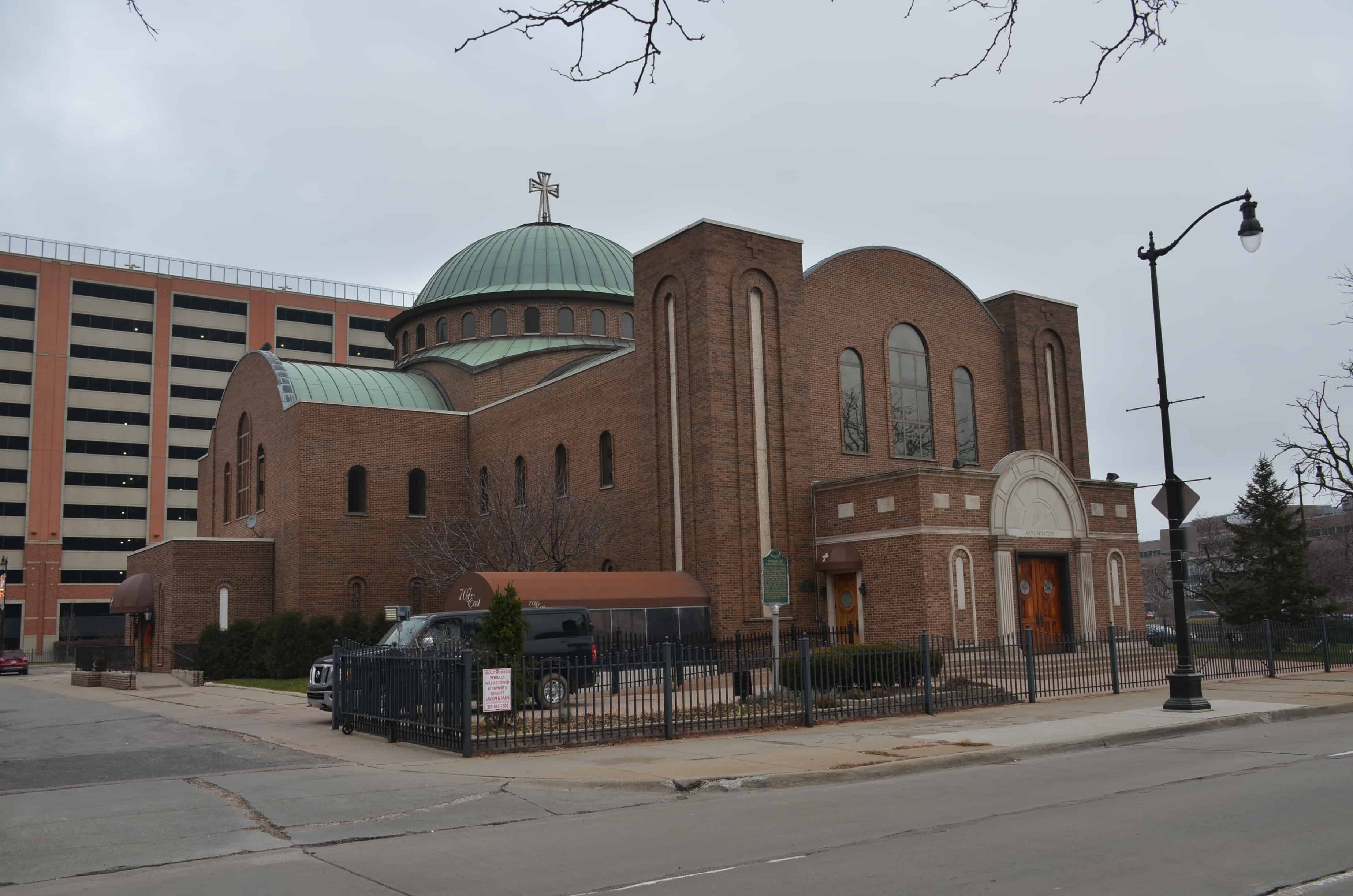 Annunciation Greek Orthodox Cathedral in Detroit, Michigan