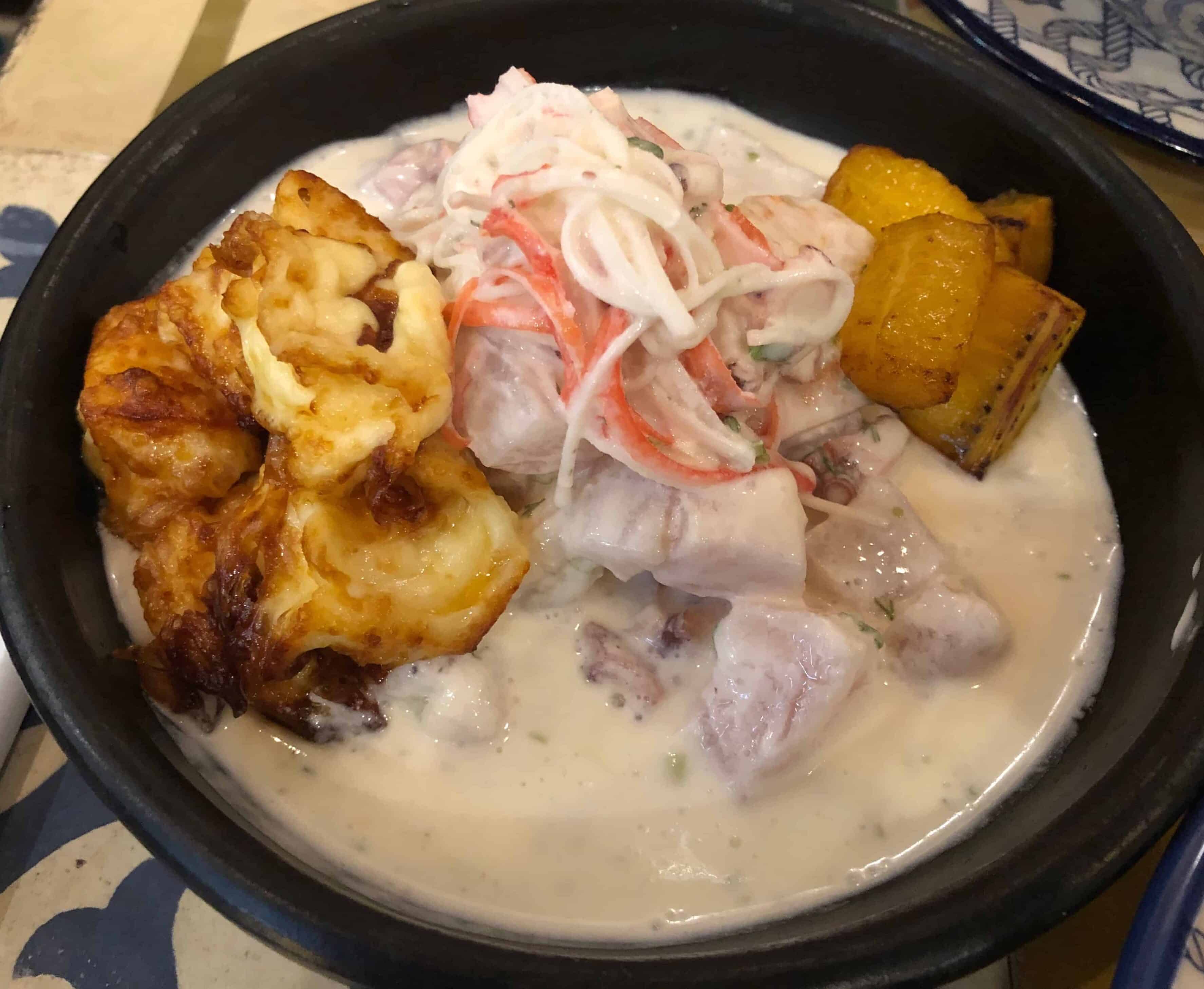 Colombian ceviche at Pescadito Cevichería in Cartagena, Colombia