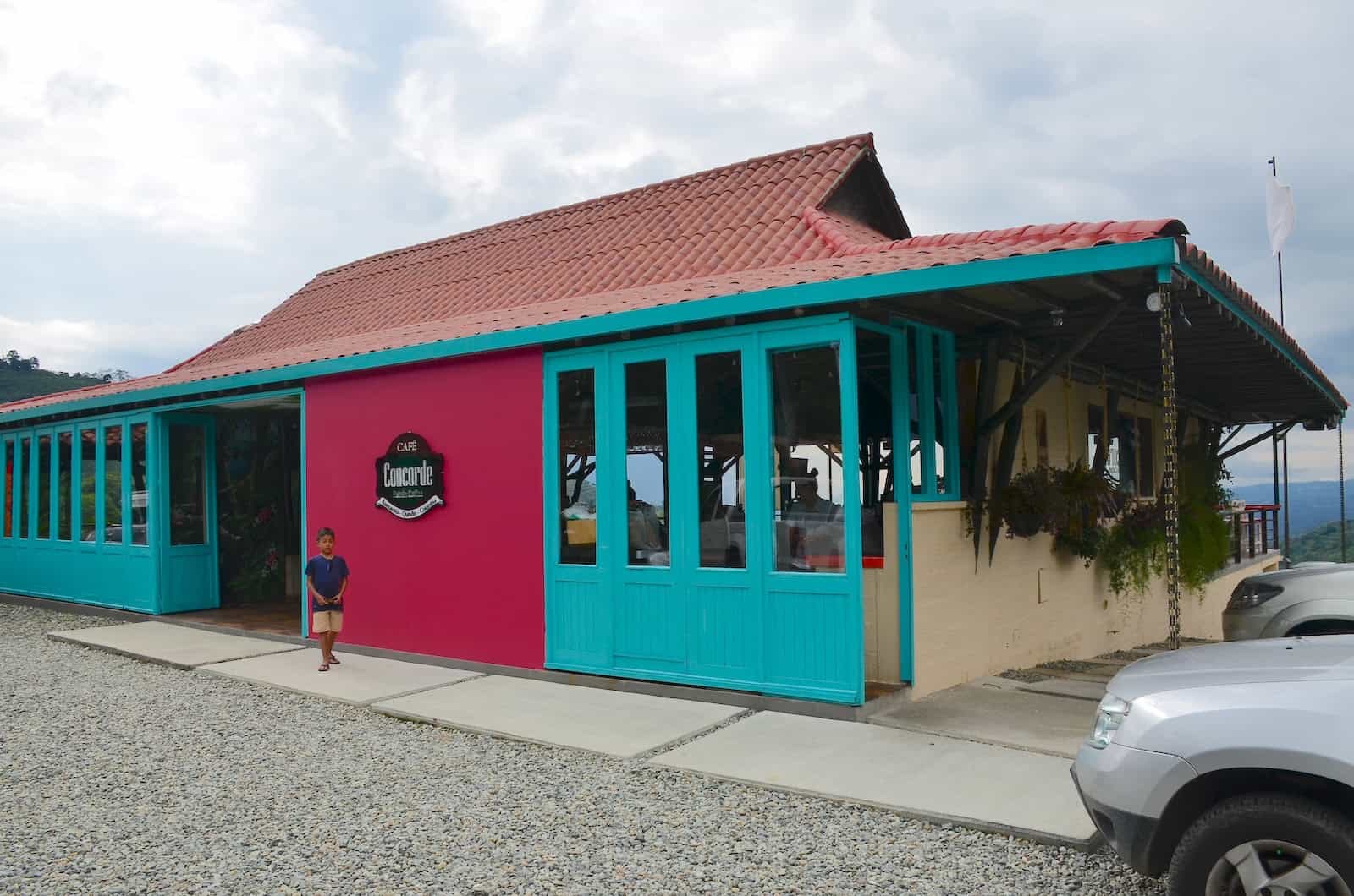 Mirador Café Concorde in Buenavista, Quindío, Colombia