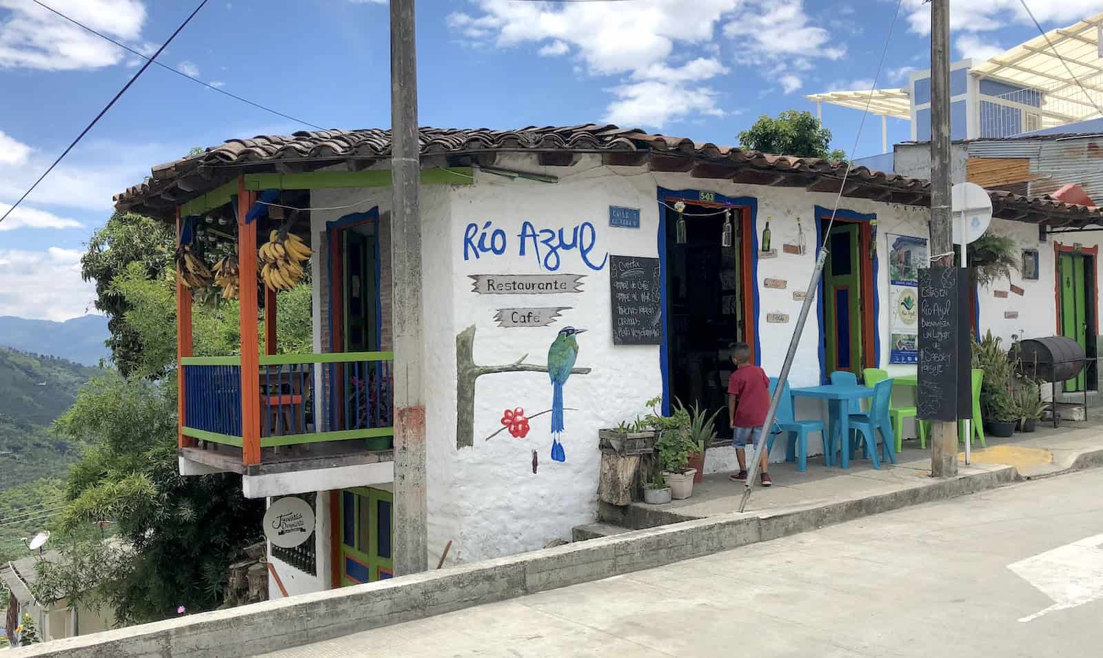 Río Azul in Buenavista, Quindío, Colombia