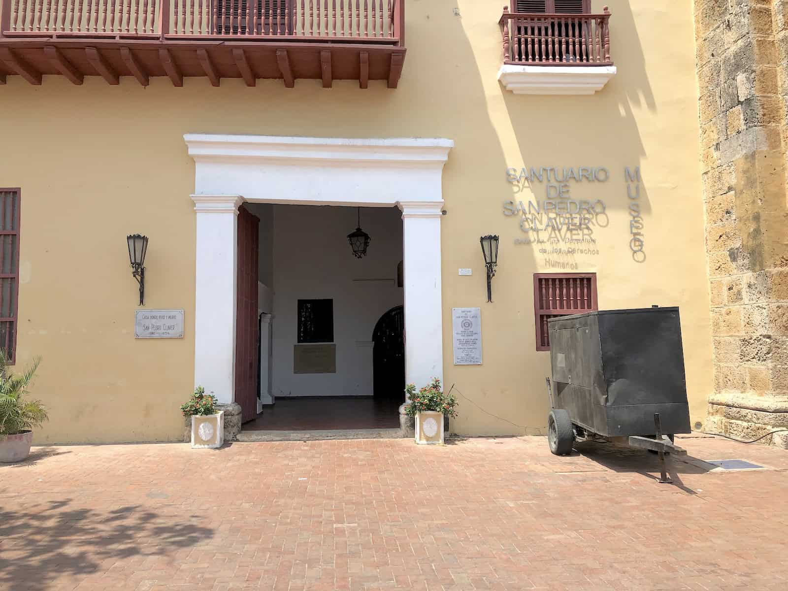 Sanctuary of San Pedro Claver Museum in Cartagena, Colombia