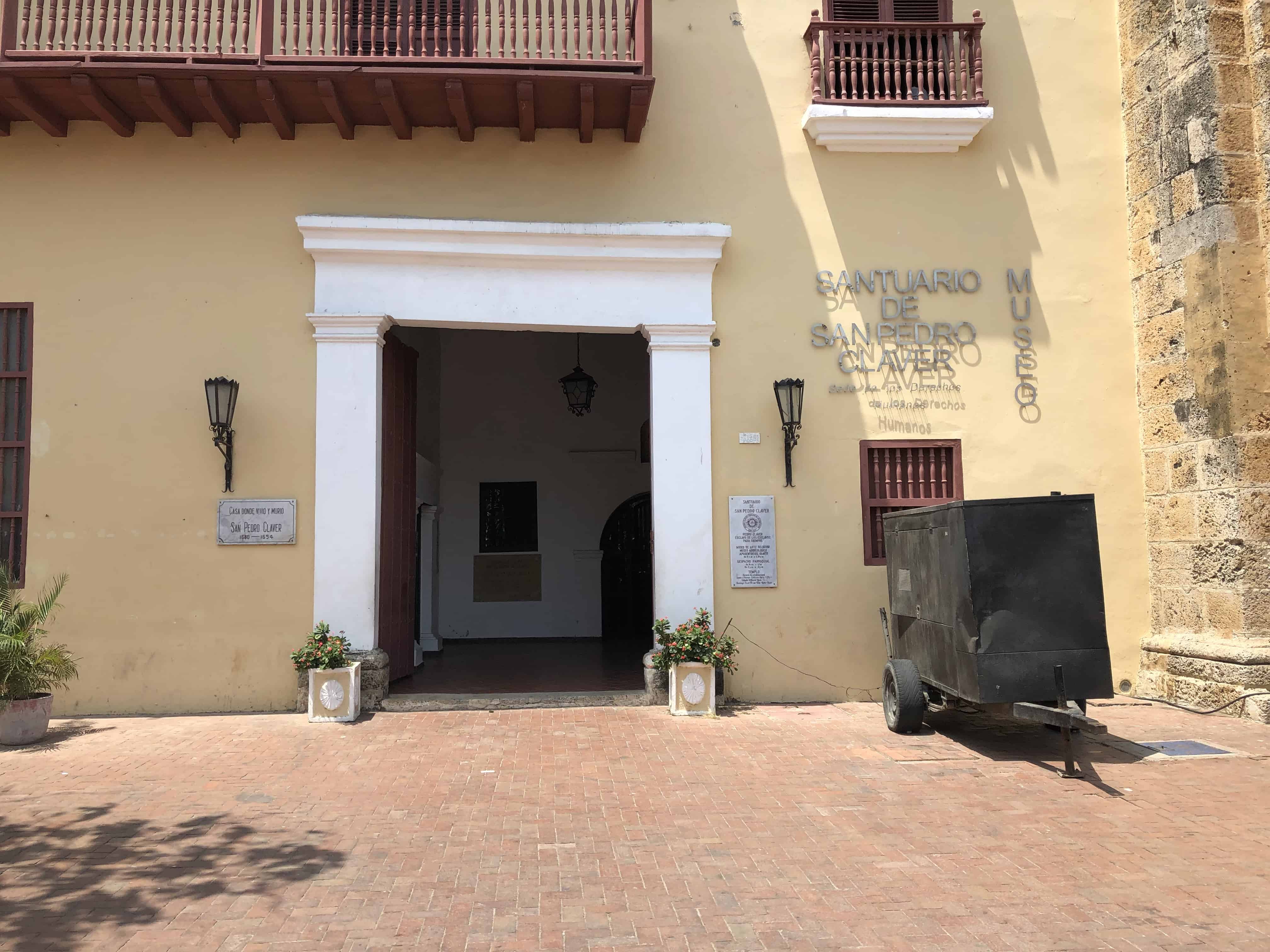 Sanctuary of San Pedro Claver Museum in Cartagena, Colombia