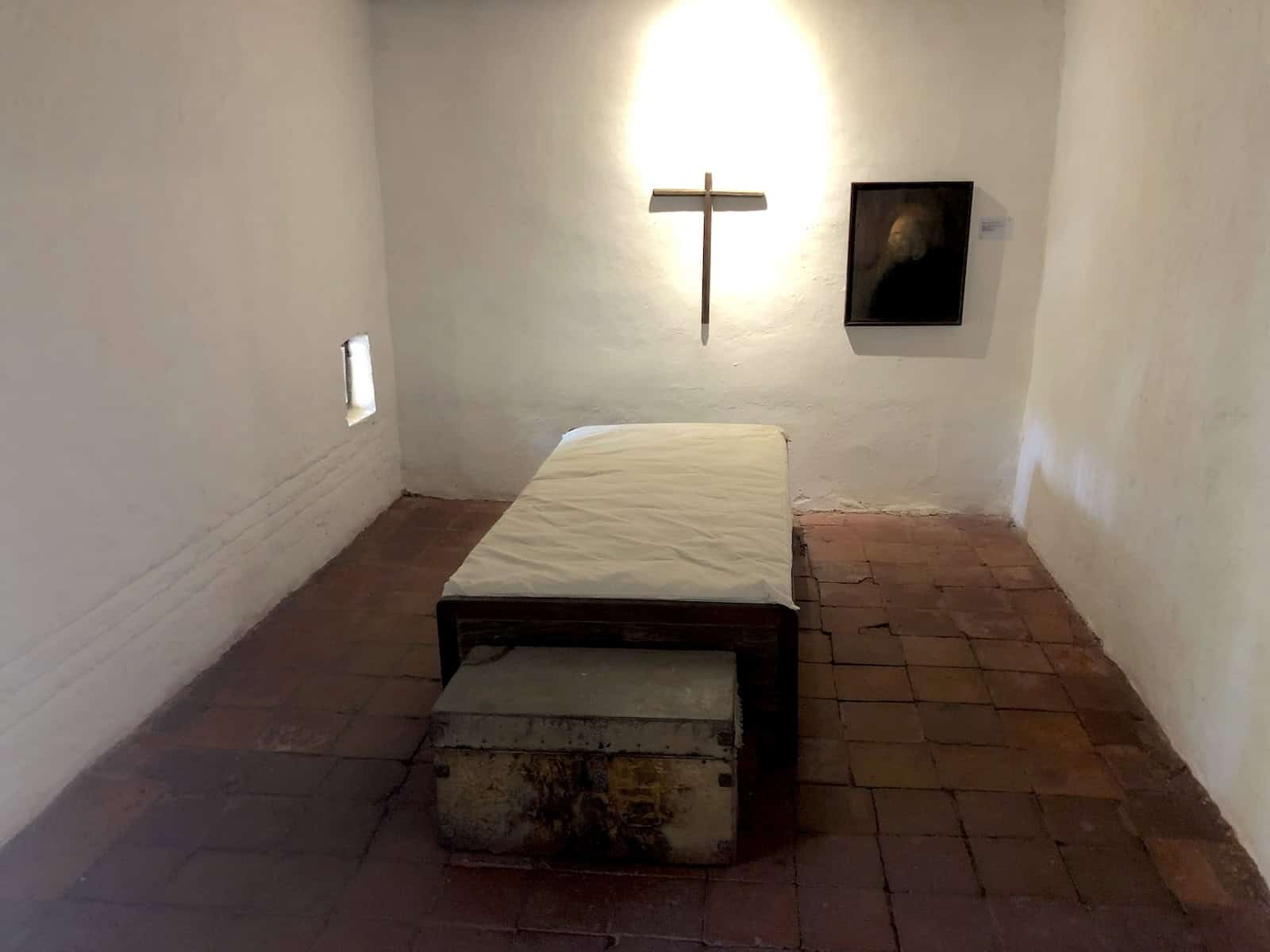 Dormitory of San Pedro Claver at the Sanctuary of San Pedro Claver Museum in Cartagena, Colombia