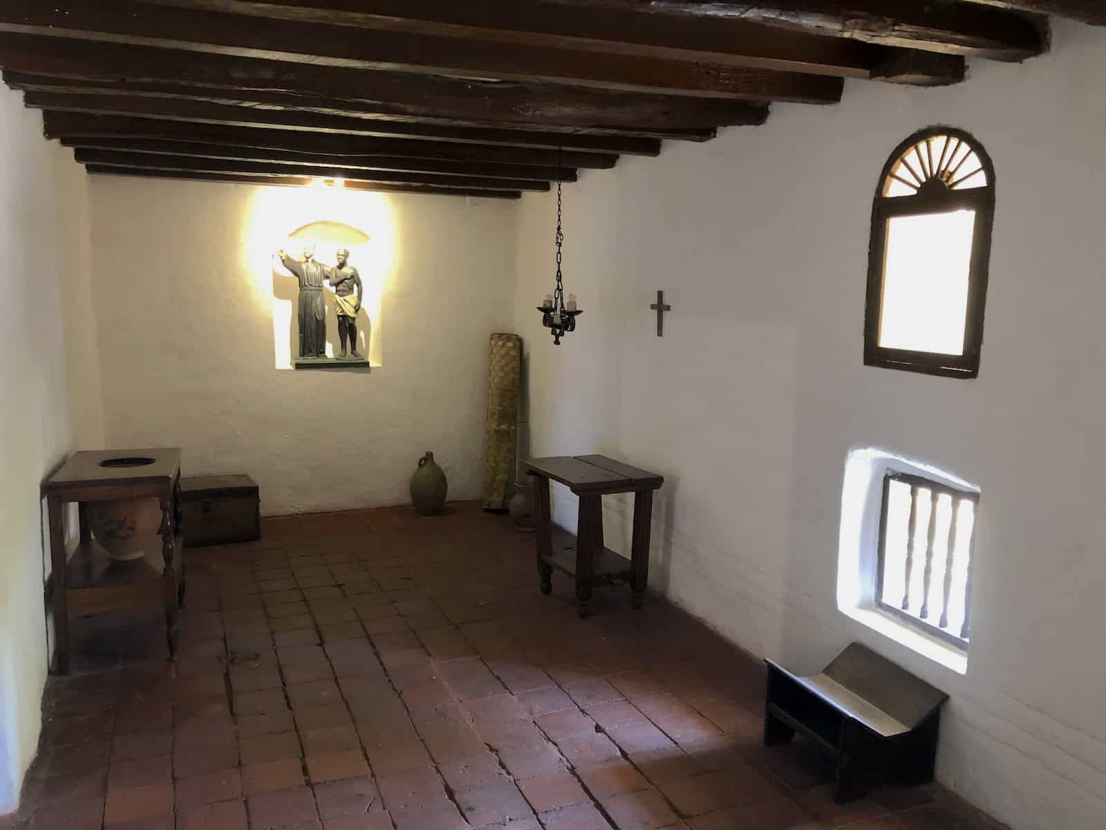 Dormitory of San Pedro Claver at the Sanctuary of San Pedro Claver Museum in Cartagena, Colombia