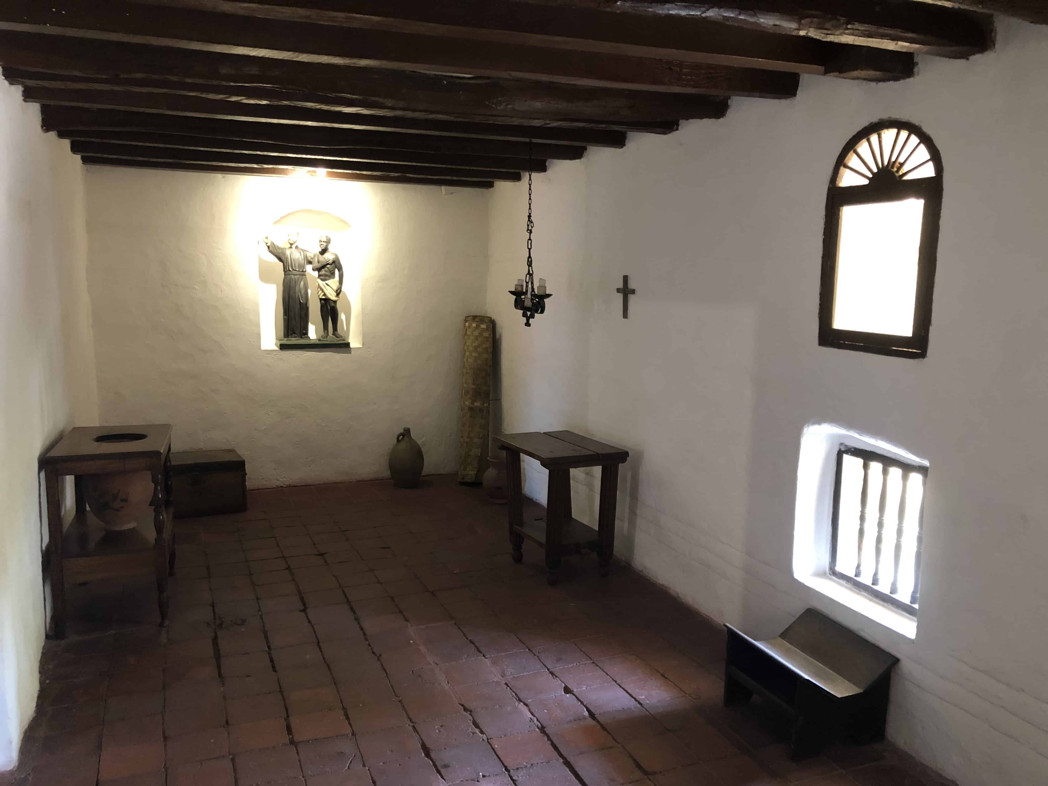 Dormitory of San Pedro Claver at the Sanctuary of San Pedro Claver Museum in Cartagena, Colombia